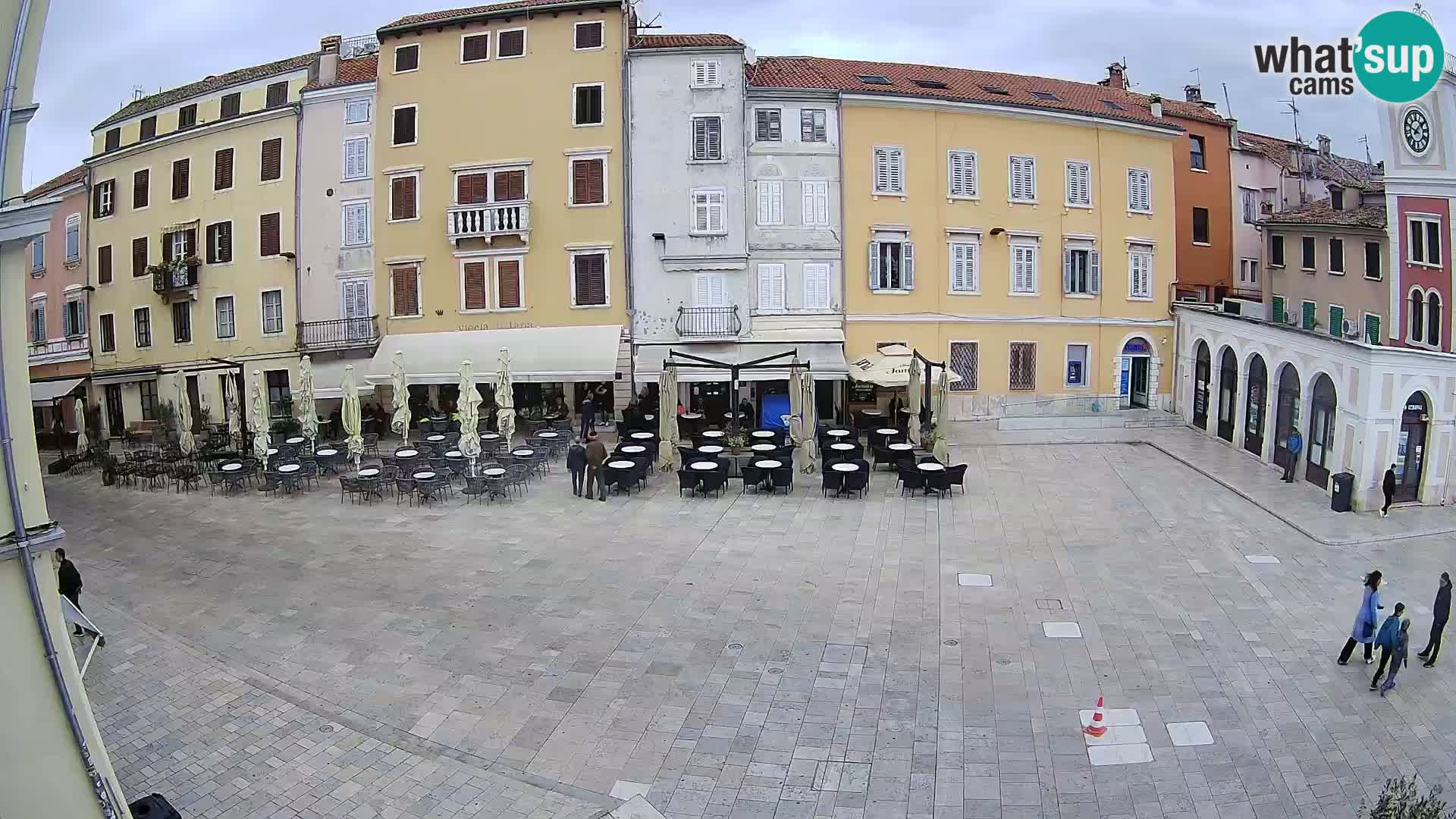 Webcam Rovinj Center – Plaza Principal