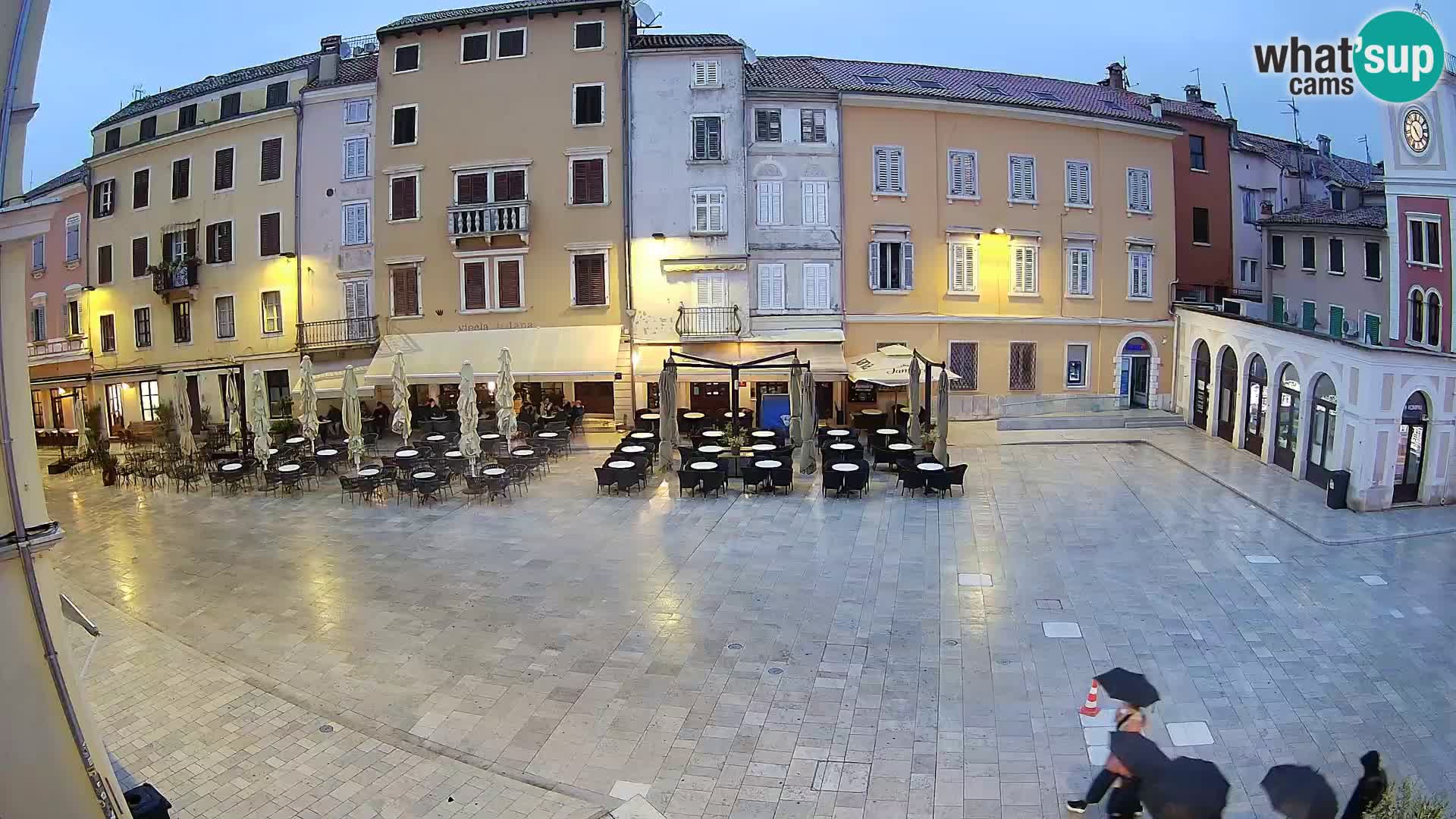 Webcam Rovinj Center – Plaza Principal