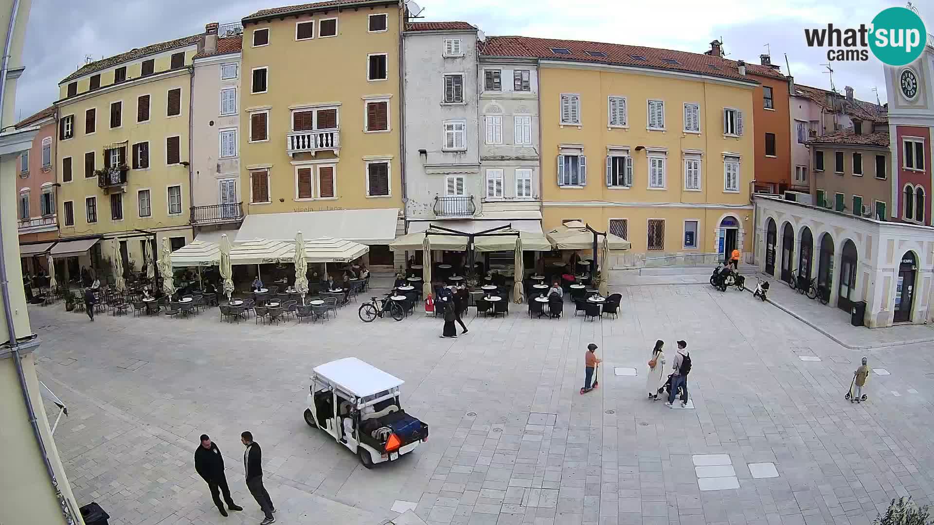 Webcam Rovinj Center – Plaza Principal