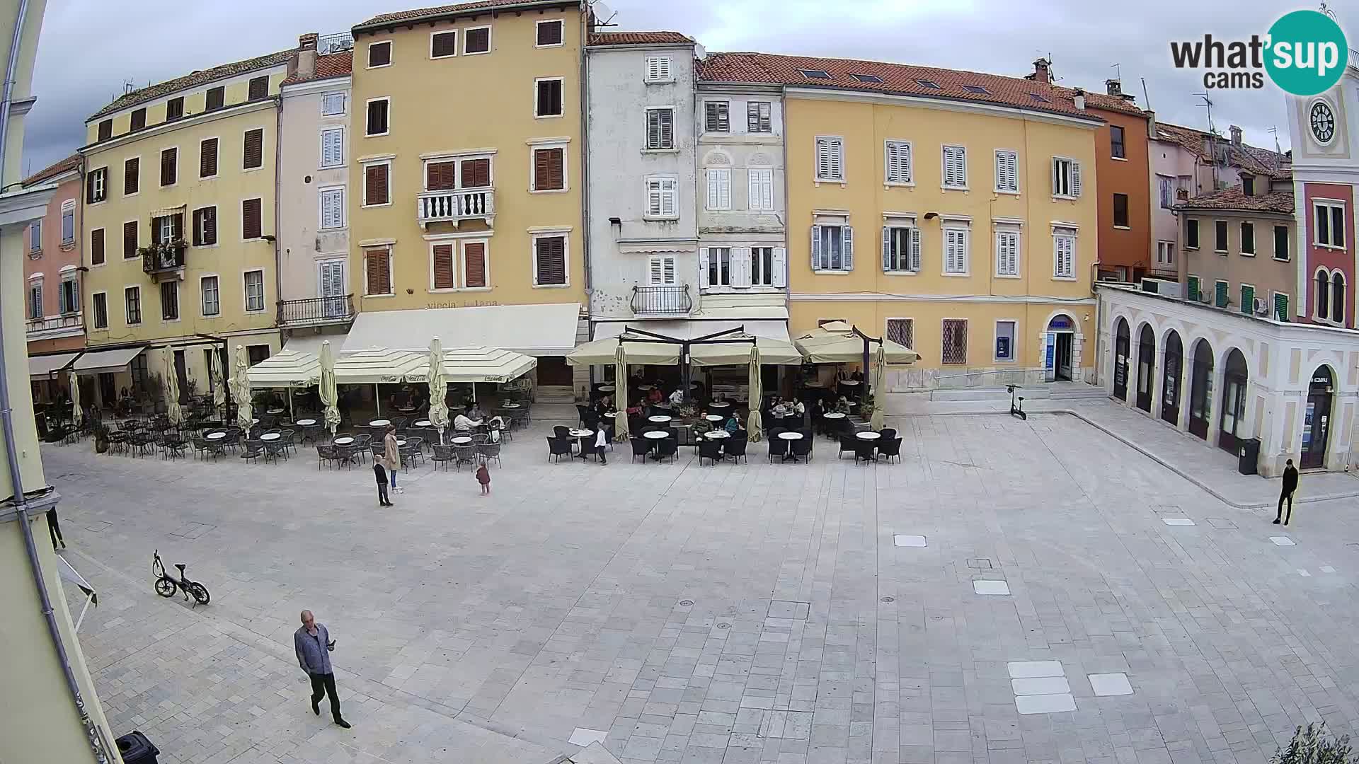 Webcam Rovinj Center – Plaza Principal