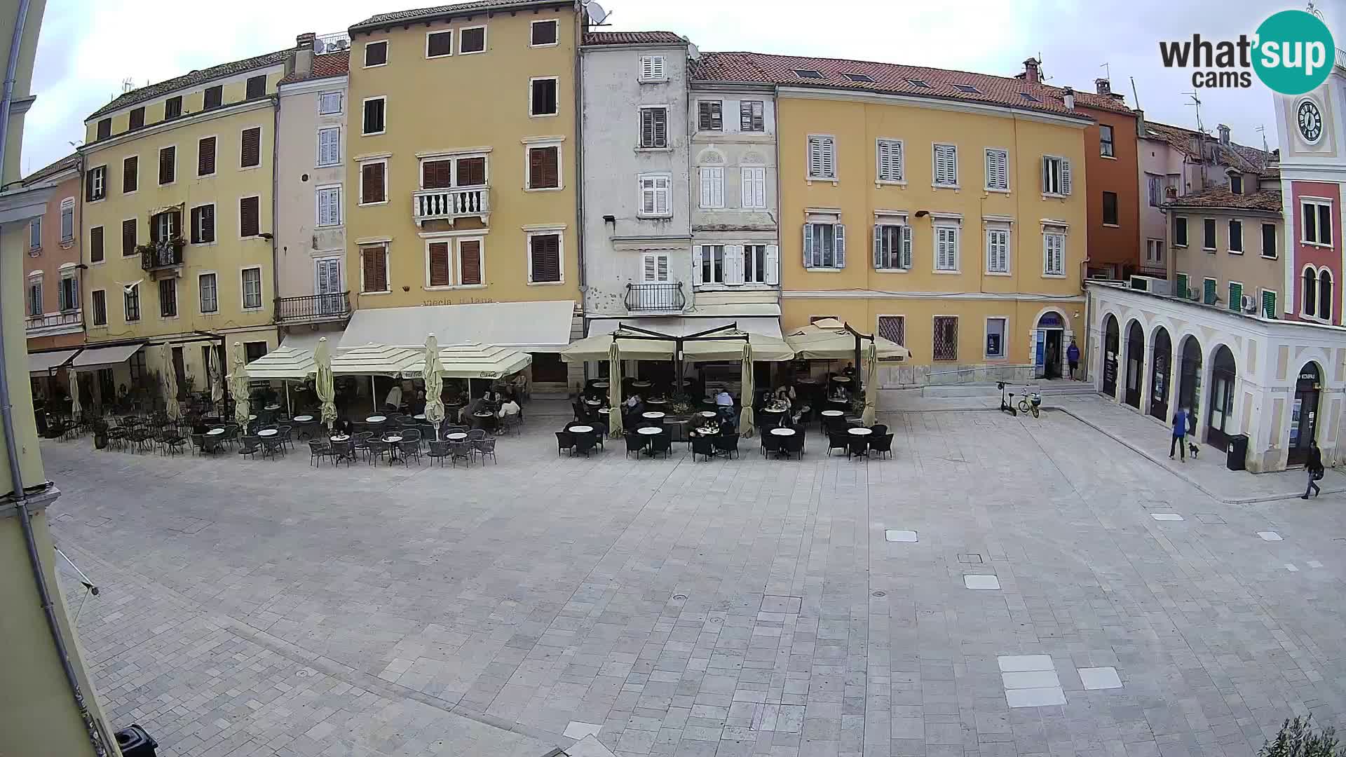 Webcam Rovinj Centre – Place Principale