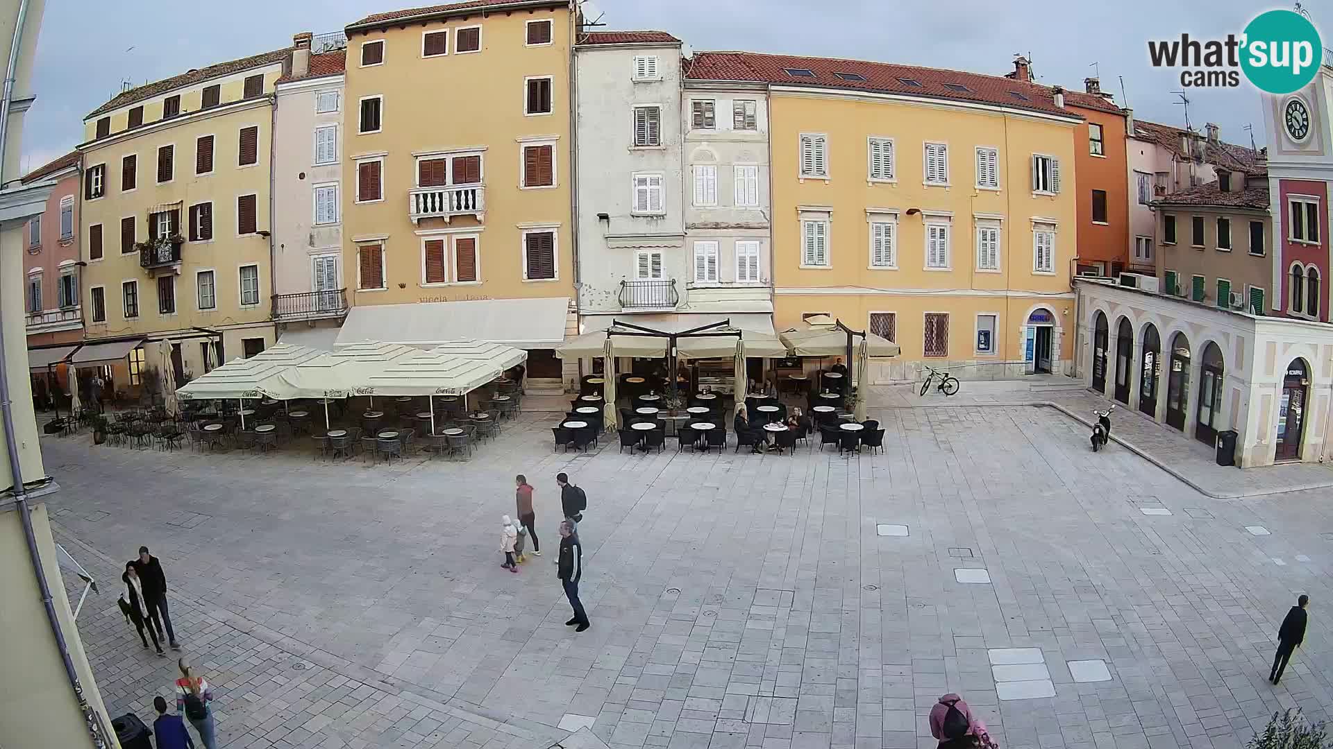 Webcam Rovinj Center – Plaza Principal