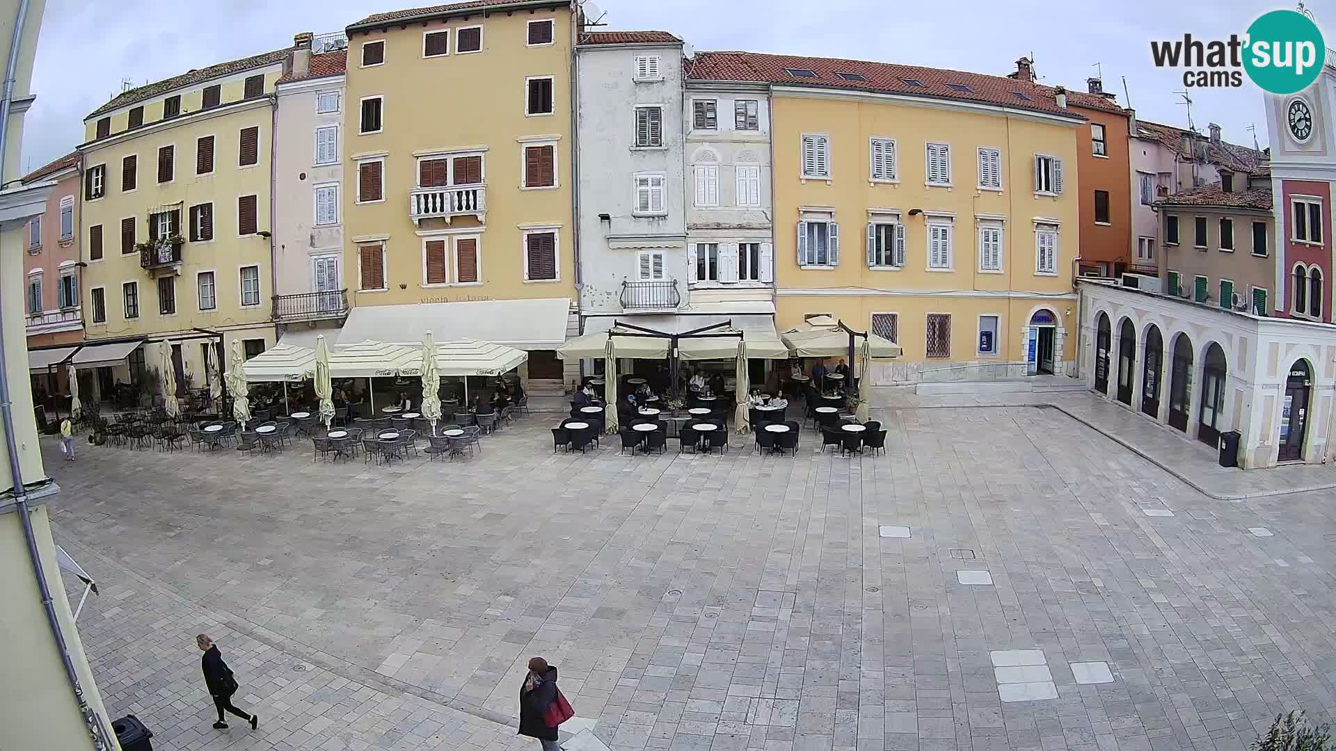 Webcam Rovinj Center – Plaza Principal