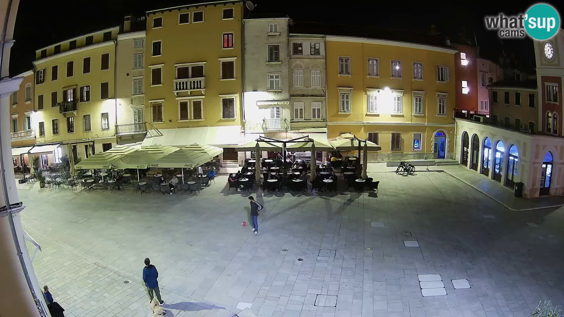 Webcam Rovinj Zentrum – Hauptplatz in Echtzeit