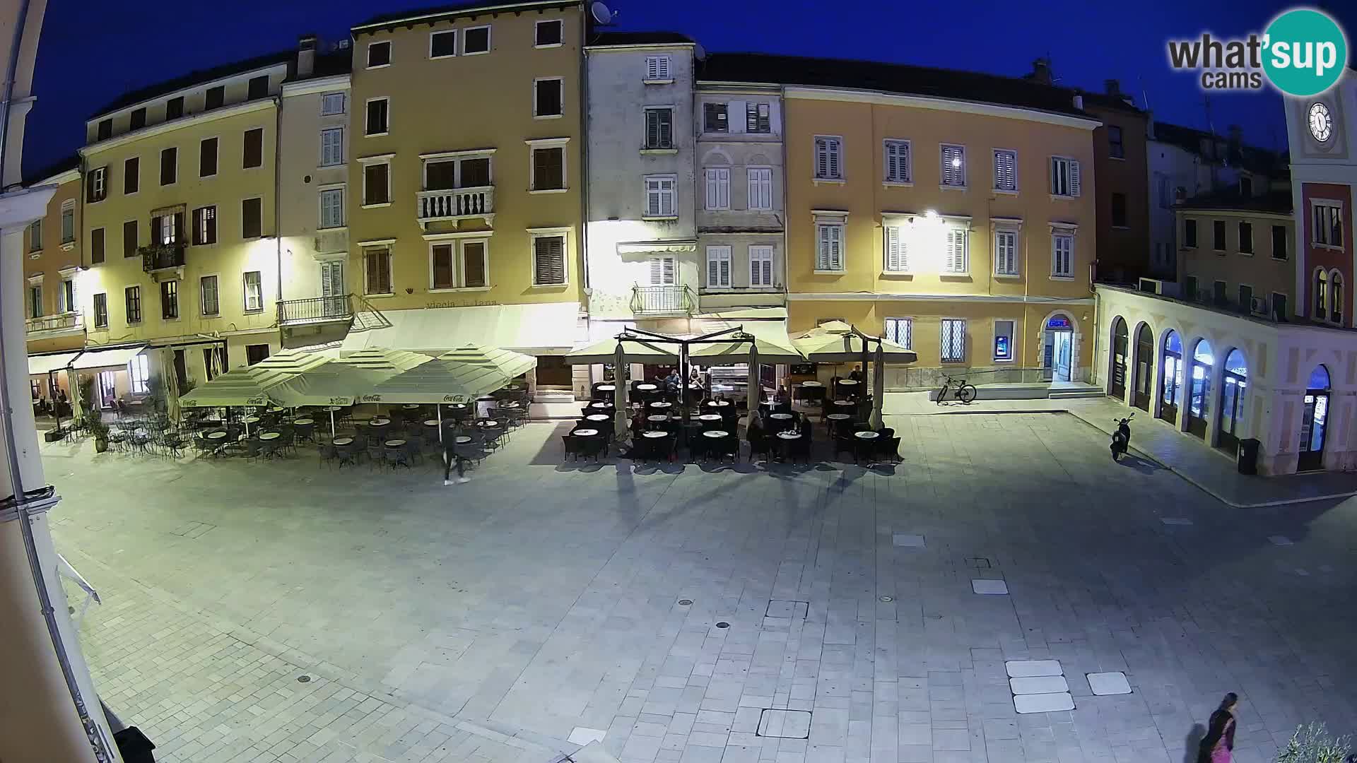 Webcam Rovinj Zentrum – Hauptplatz in Echtzeit