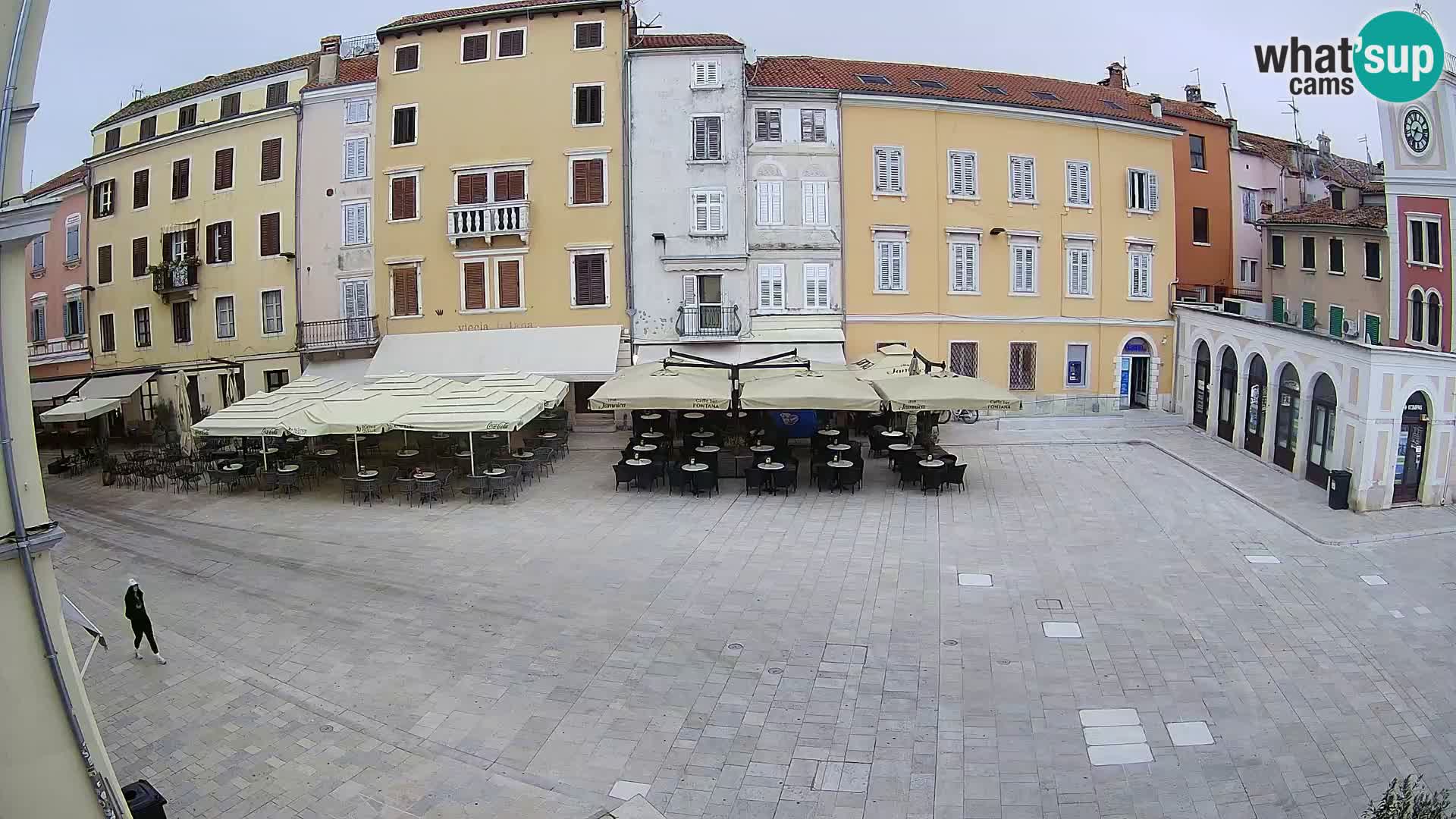 Webcam Rovinj Center – Plaza Principal