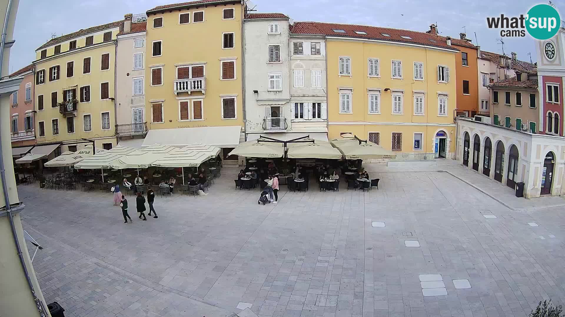 Webcam Rovinj Centre – Place Principale