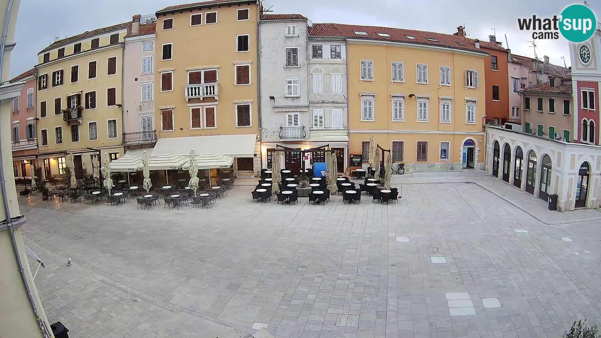 Webcam Rovinj Center – Plaza Principal