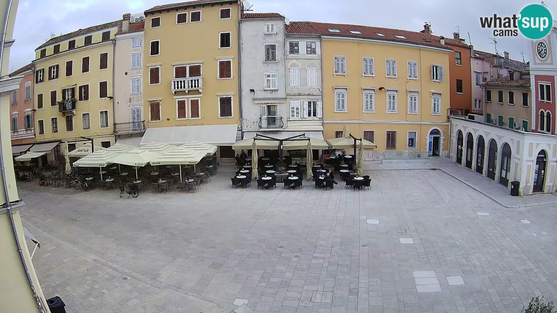 Spletna kamera Rovinj Center – Glavni trg