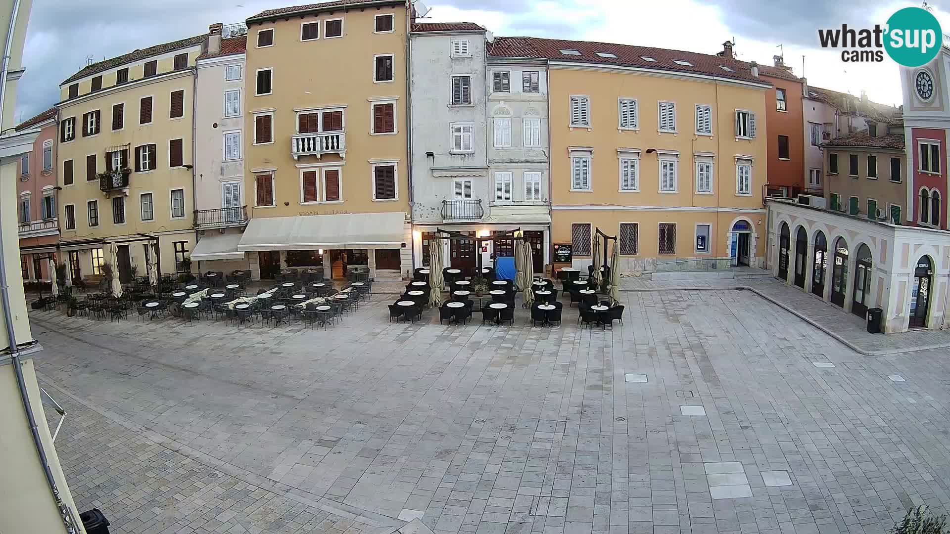 Webcam Rovinj Center – Plaza Principal