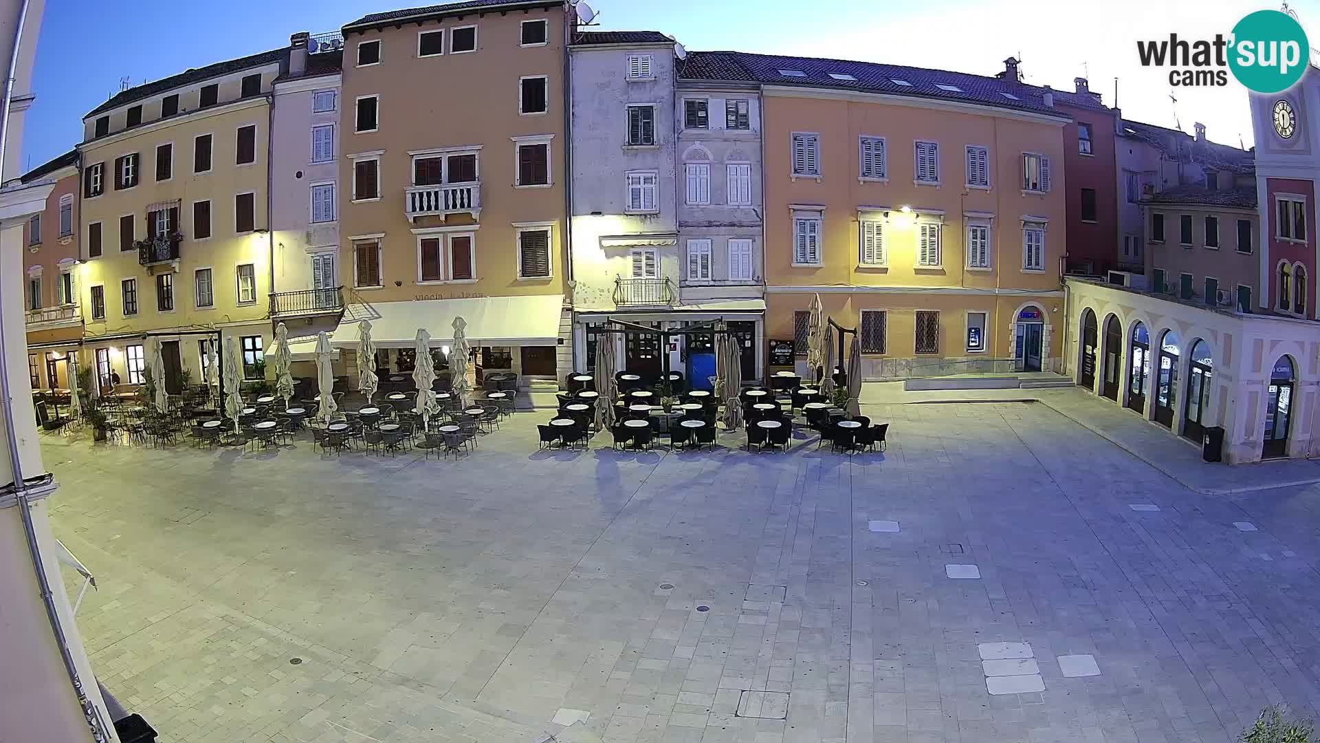 Webcam Rovinj Center – Plaza Principal