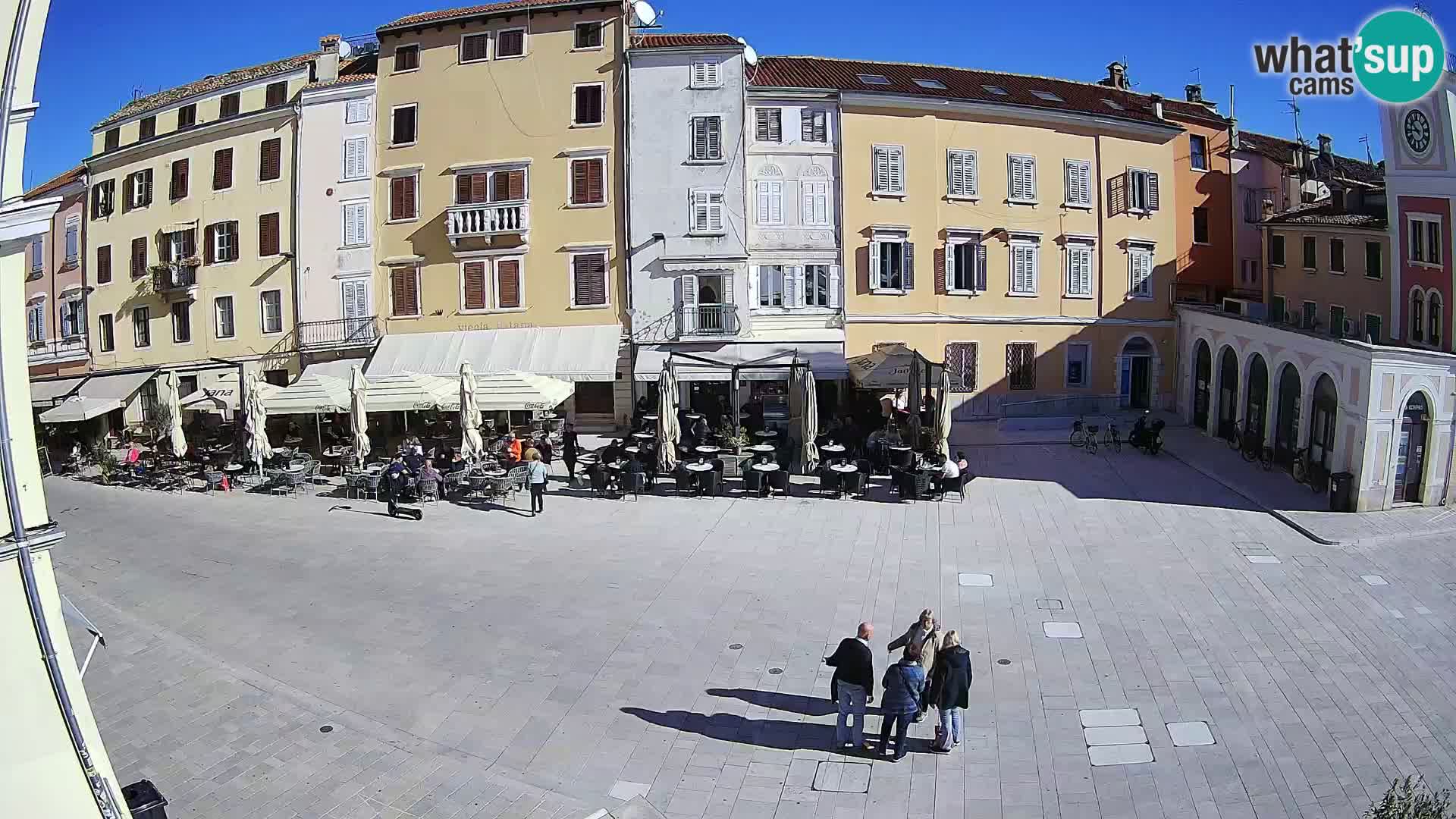 Webcam Rovigno Centro – Piazza Centrale