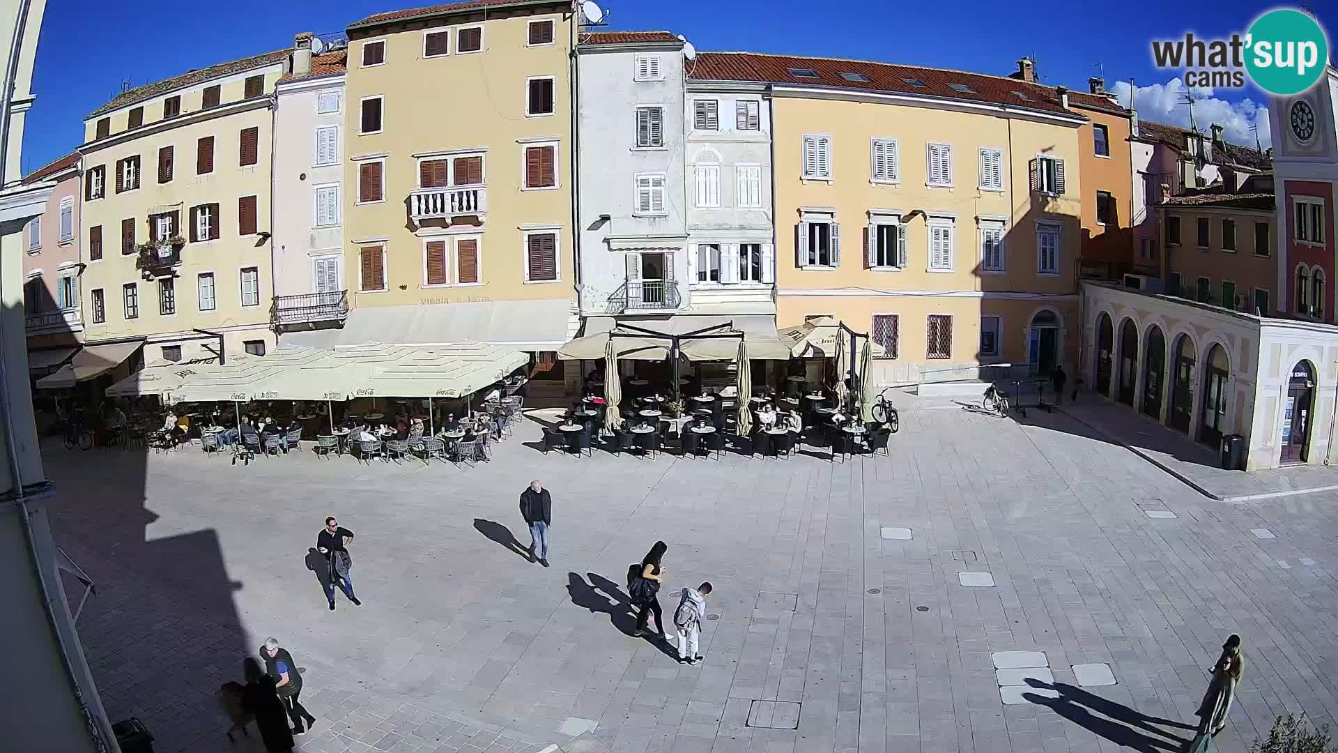 Spletna kamera Rovinj Center – Glavni trg