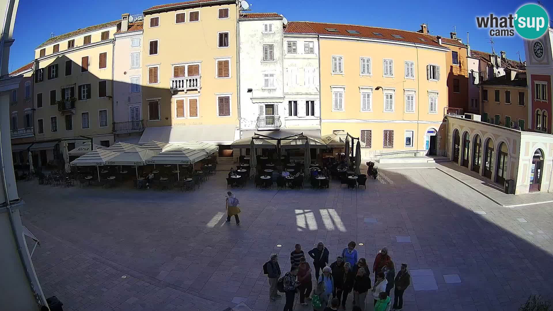 Webcam Rovinj Center – Plaza Principal