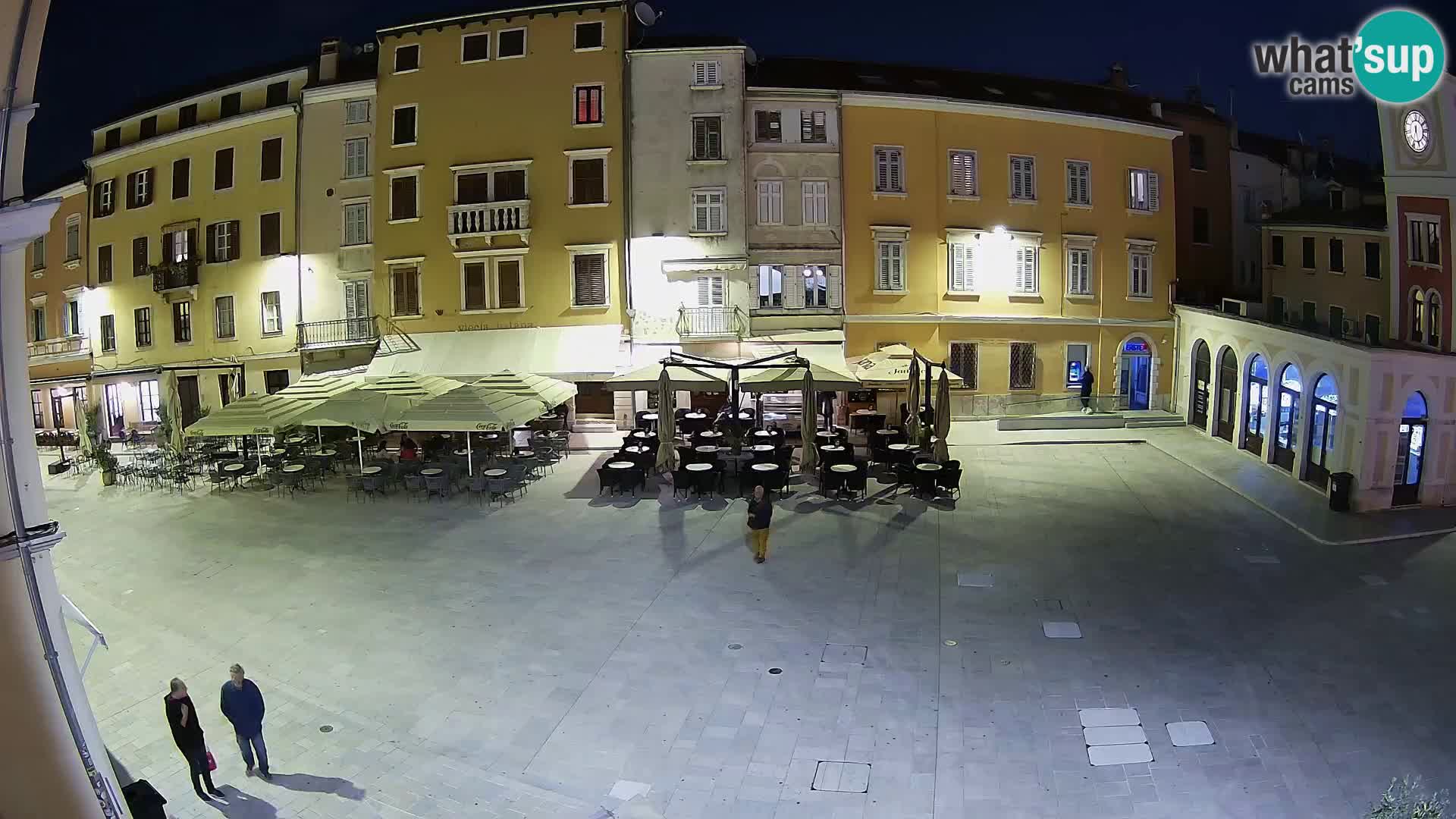 Webcam Rovinj Center – Plaza Principal