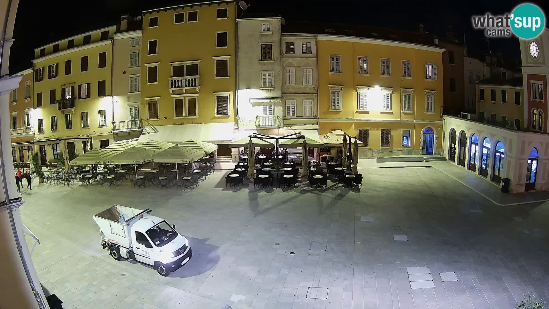 Webcam Rovinj Zentrum – Hauptplatz in Echtzeit