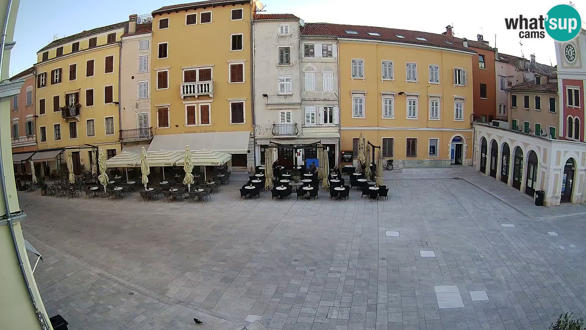 Webcam Rovinj Centre – Place Principale