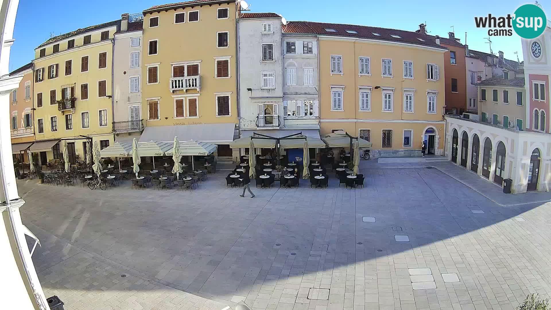 Rovinj Center Webcam – Main Square