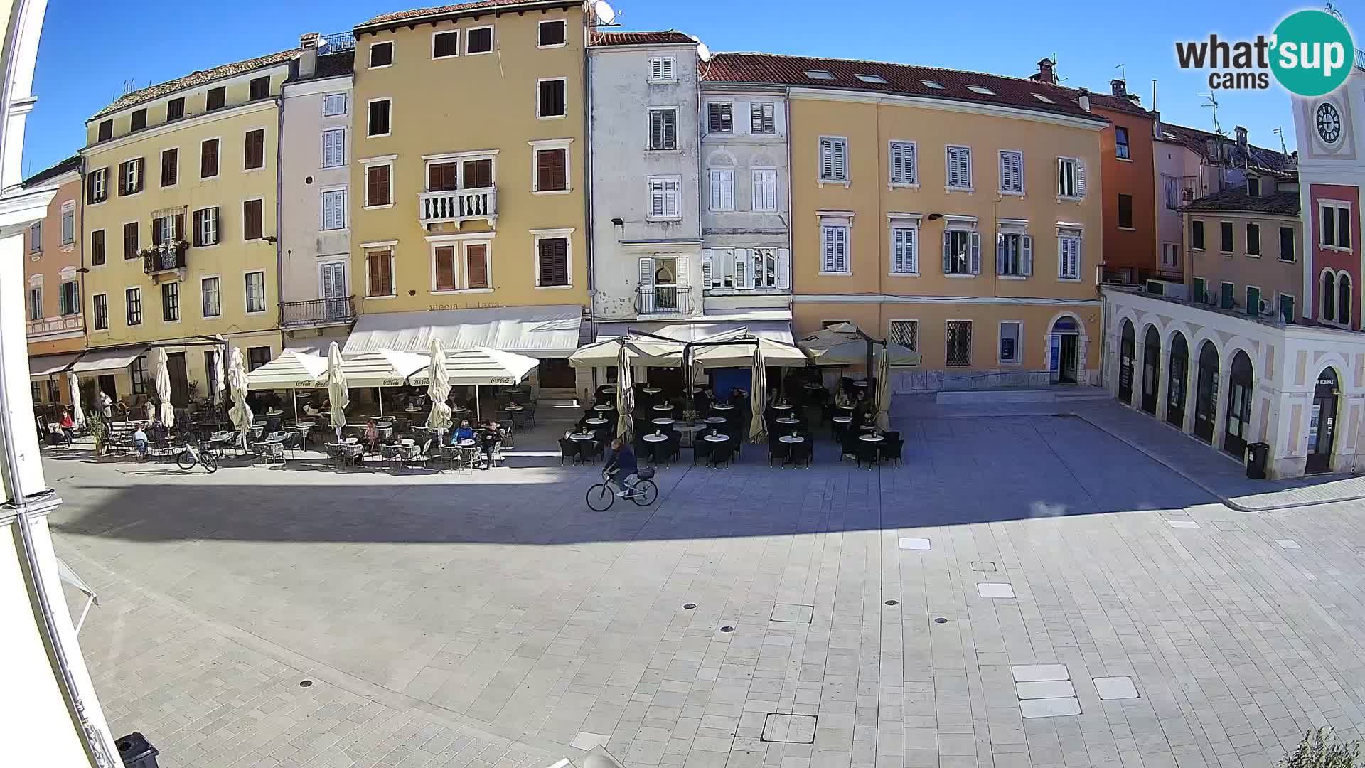 Webcam Rovinj Center – Plaza Principal