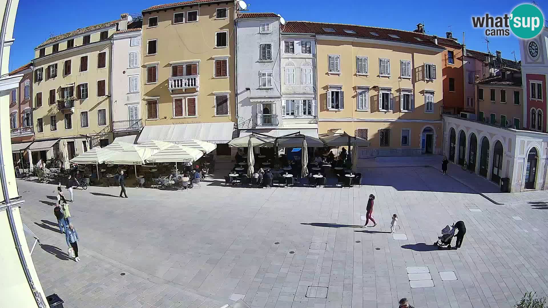 Webcam Rovigno Centro – Piazza Centrale