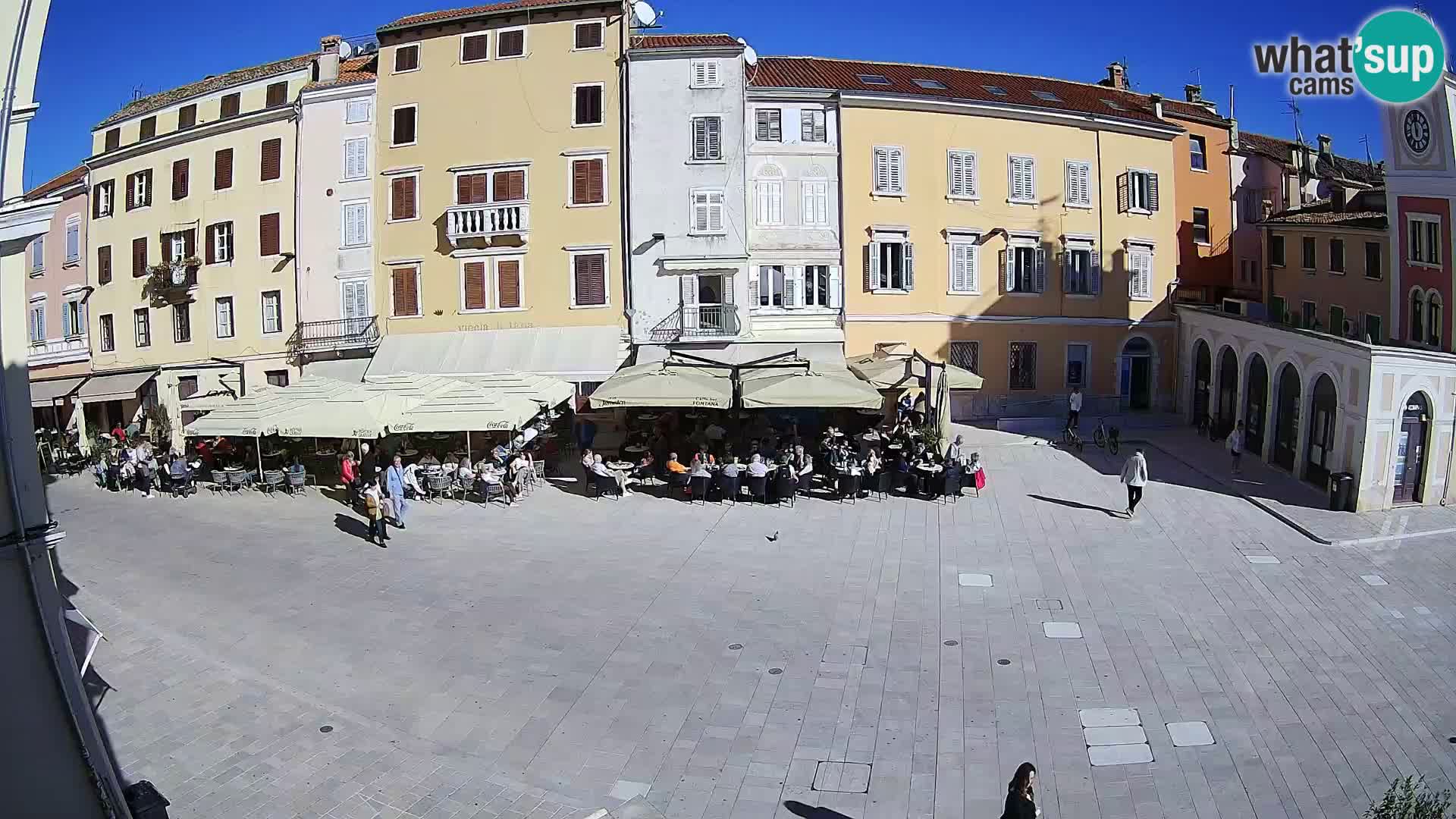 Rovinj Center Webcam – Main Square