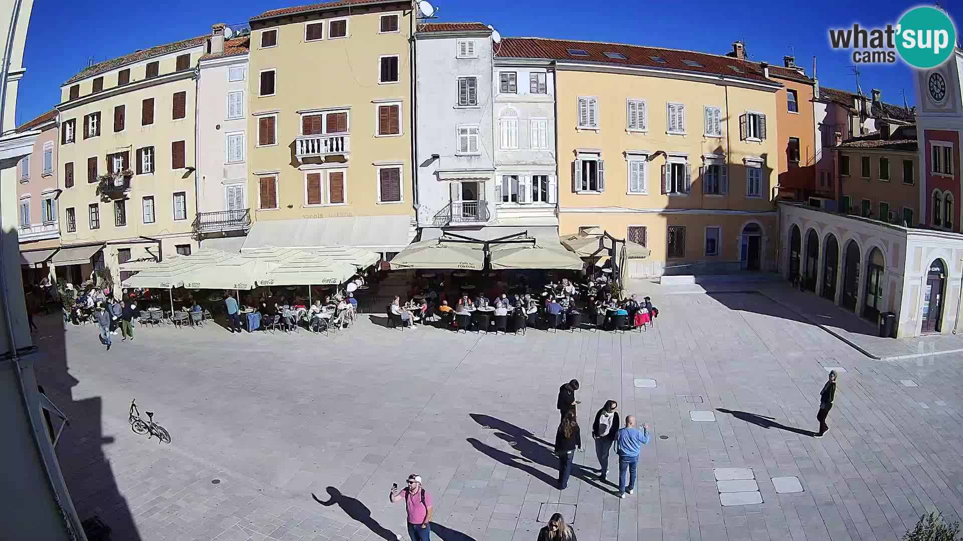 Rovinj Center Webcam – Main Square