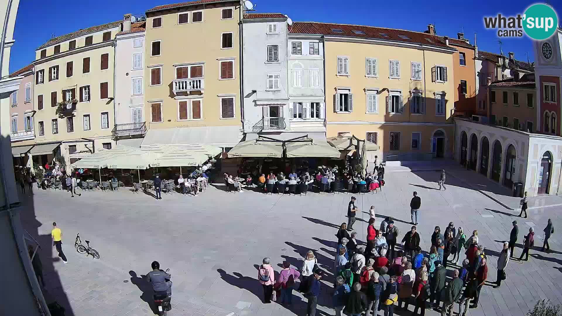 Webcam Rovigno Centro – Piazza Centrale