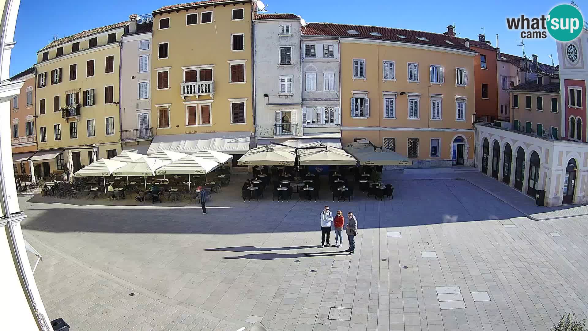 Webcam Rovinj Centar – glavni trg