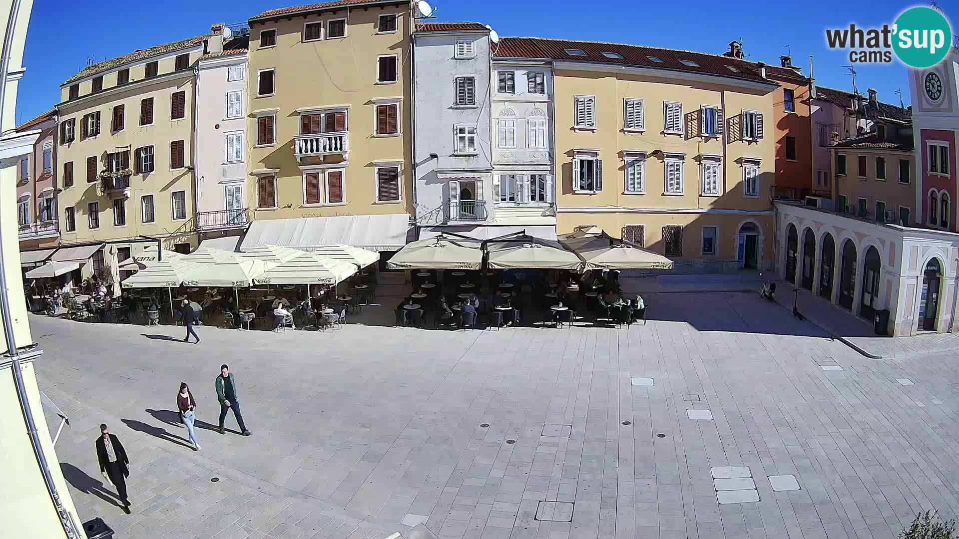 Spletna kamera Rovinj Center – Glavni trg