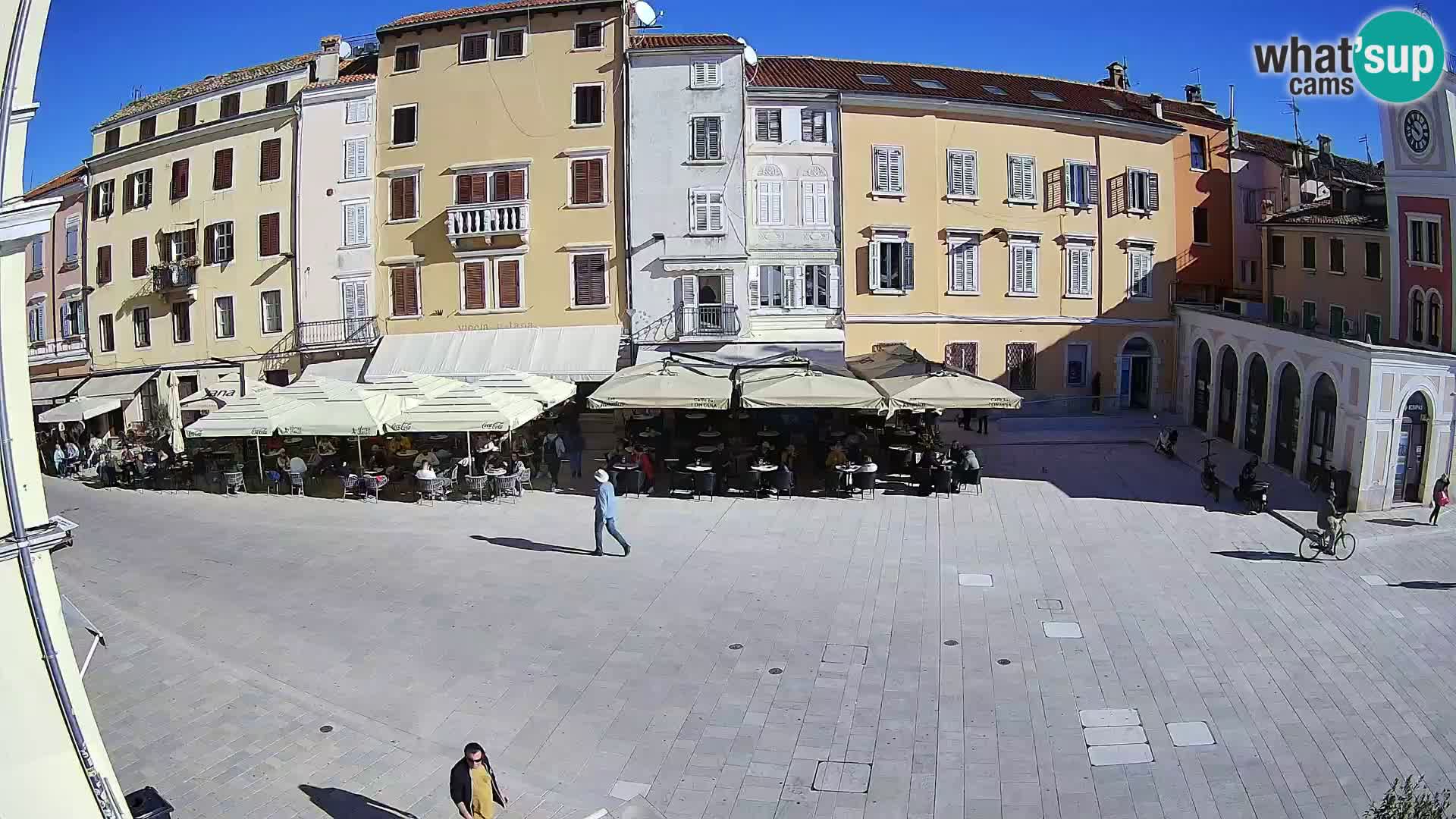 Webcam Rovinj Centar – glavni trg