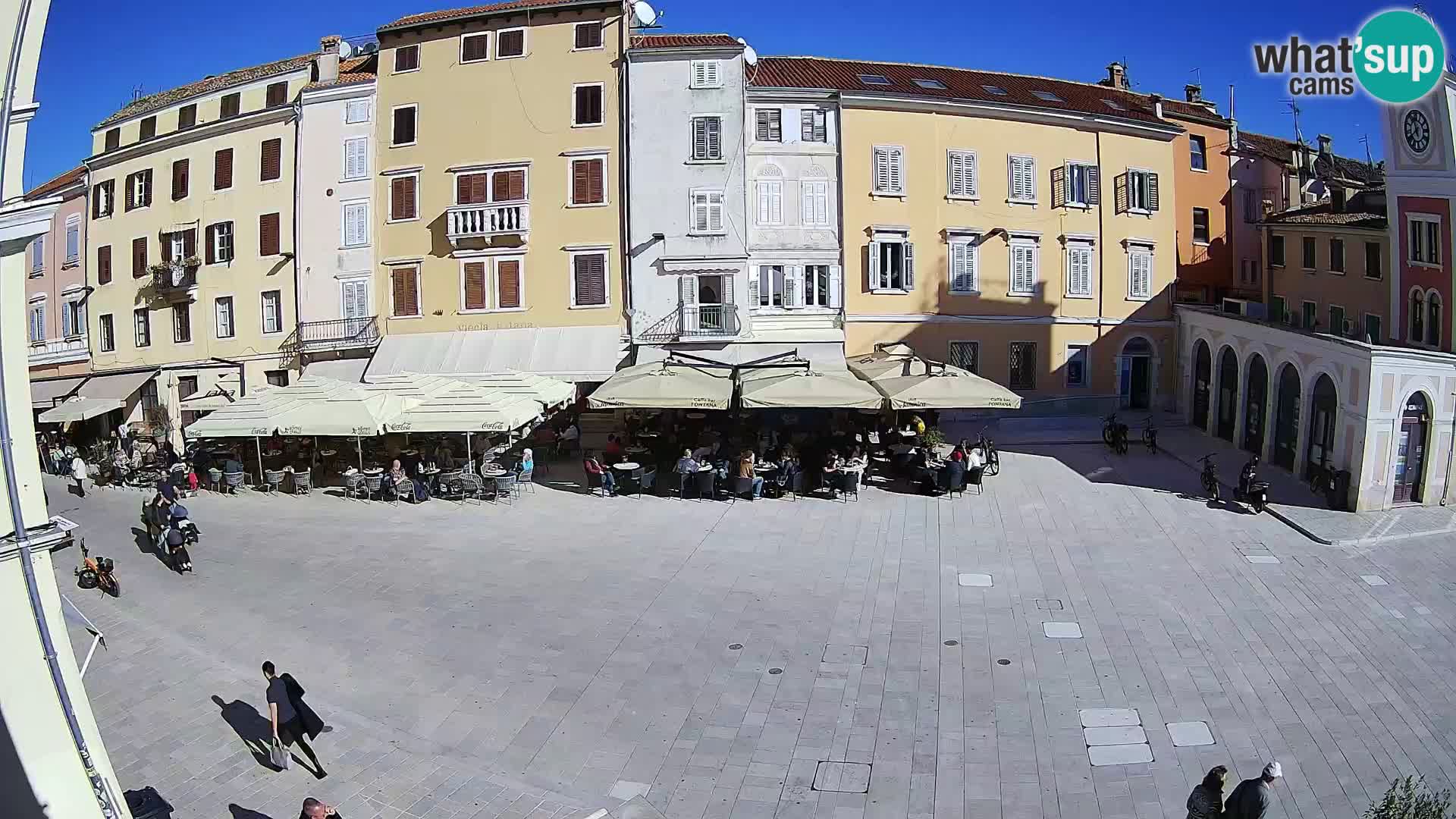 Webcam Rovinj Centre – Place Principale