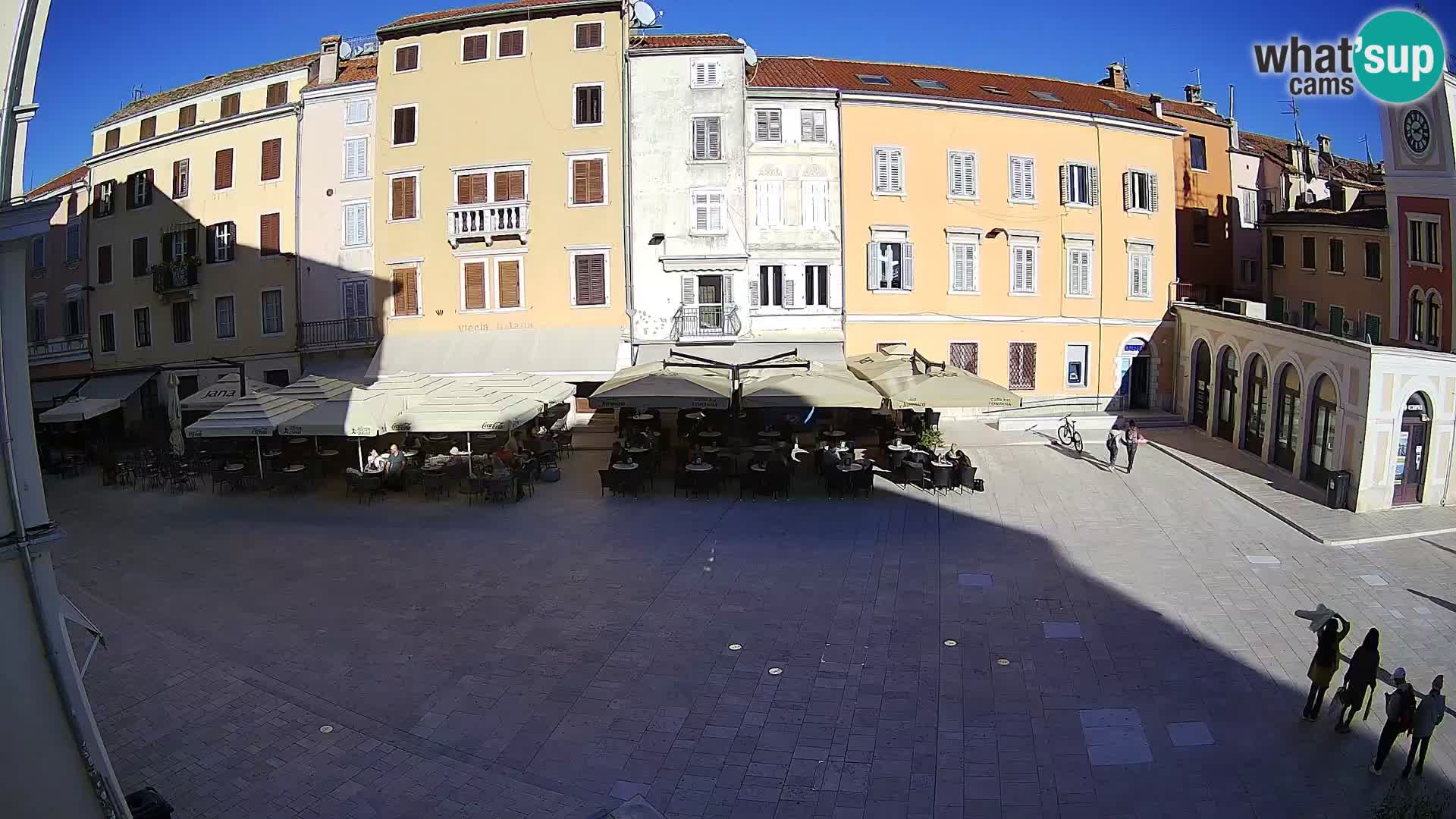 Webcam Rovinj Center – Plaza Principal