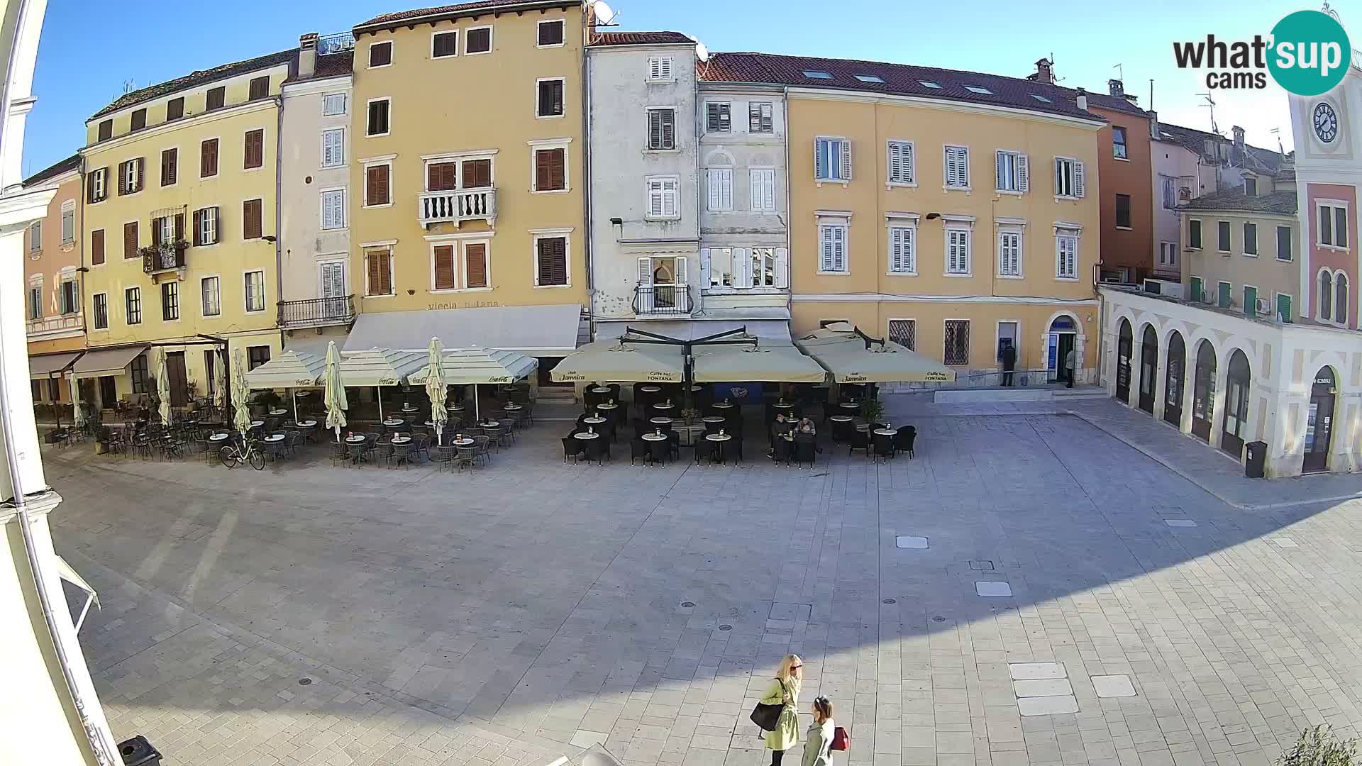 Webcam Rovigno Centro – Piazza Centrale