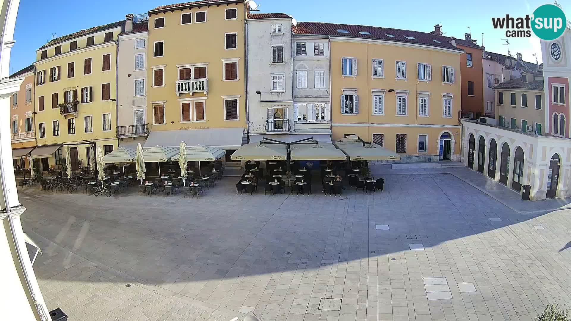 Webcam Rovinj Centre – Place Principale