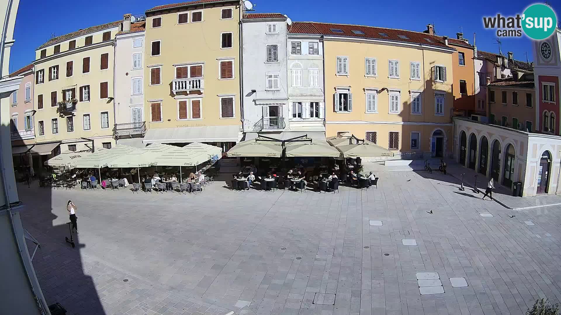 Webcam Rovinj Center – Plaza Principal