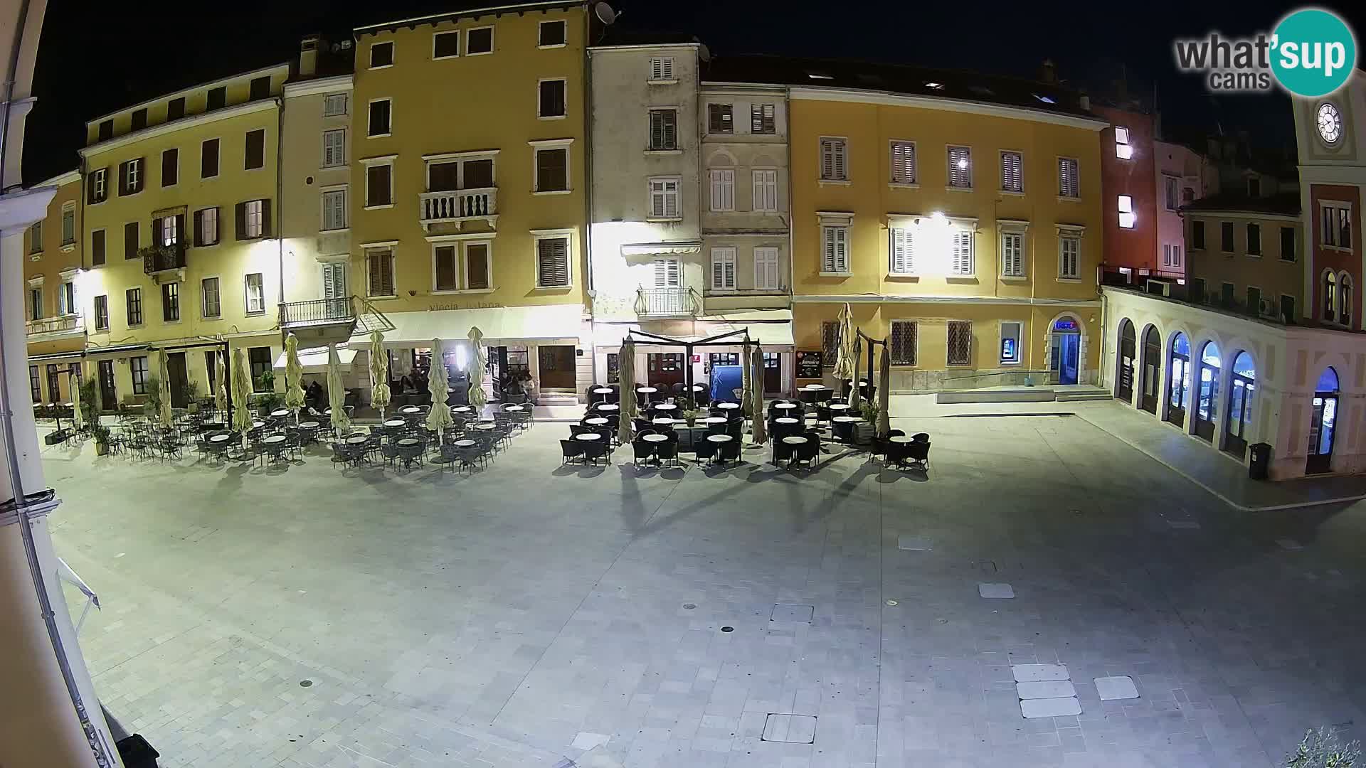 Webcam Rovinj Zentrum – Hauptplatz in Echtzeit