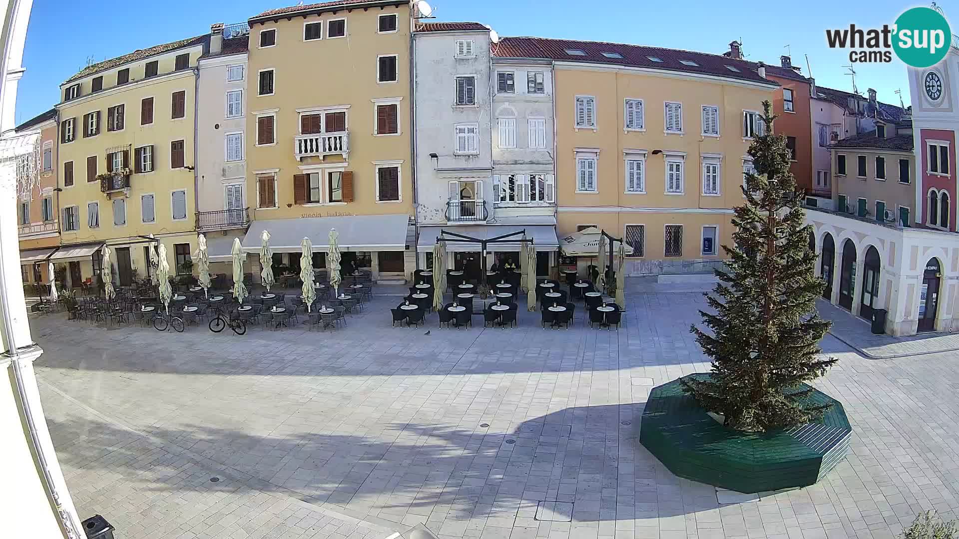 Spletna kamera Rovinj Center – Glavni trg