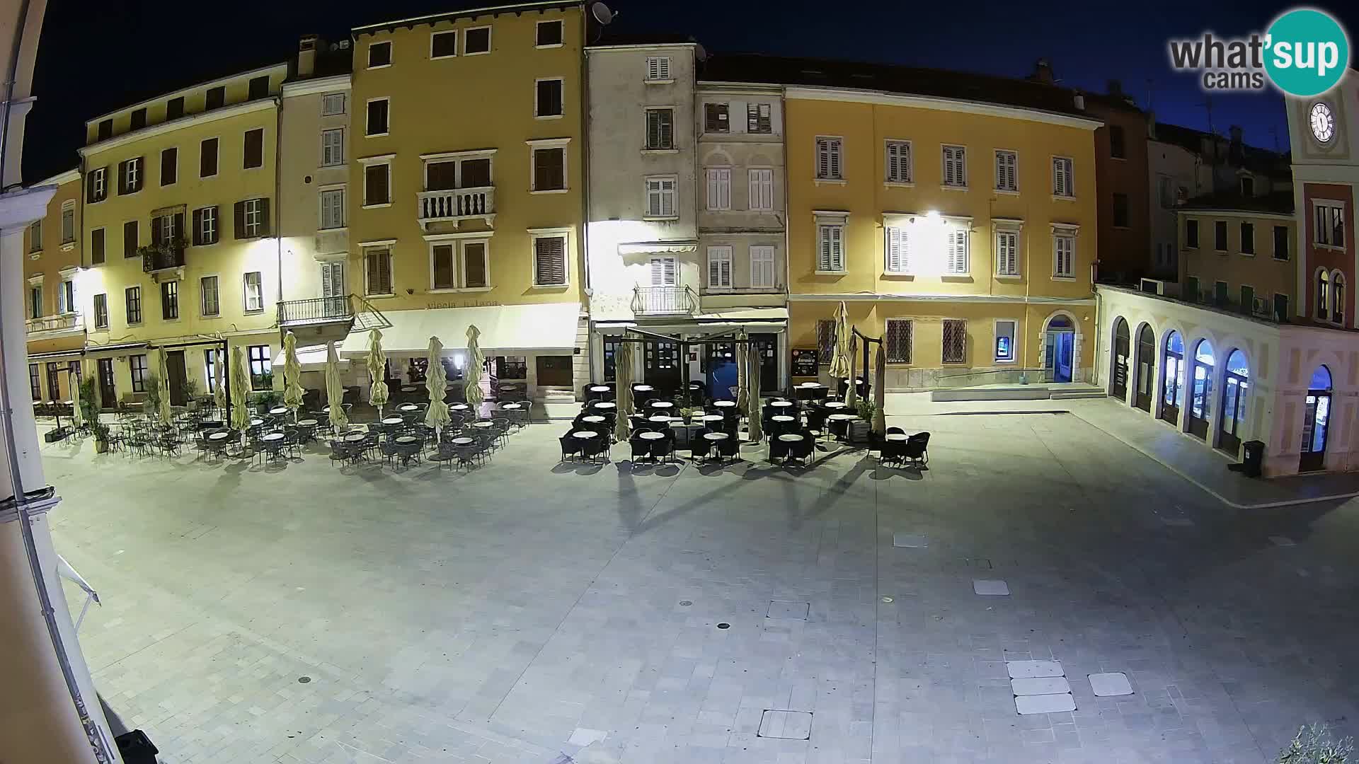 Webcam Rovinj Zentrum – Hauptplatz in Echtzeit
