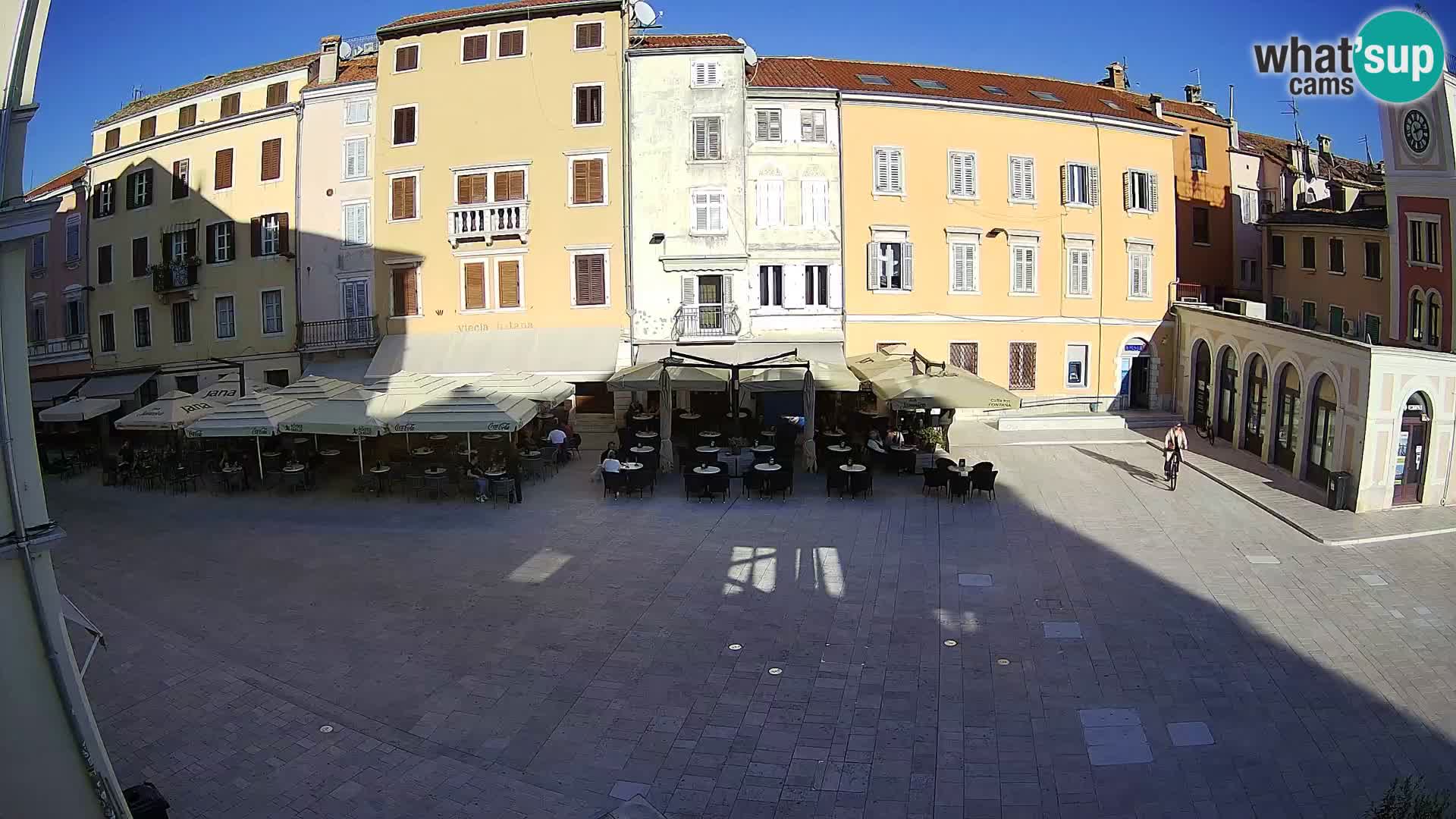Webcam Rovinj Zentrum – Hauptplatz in Echtzeit