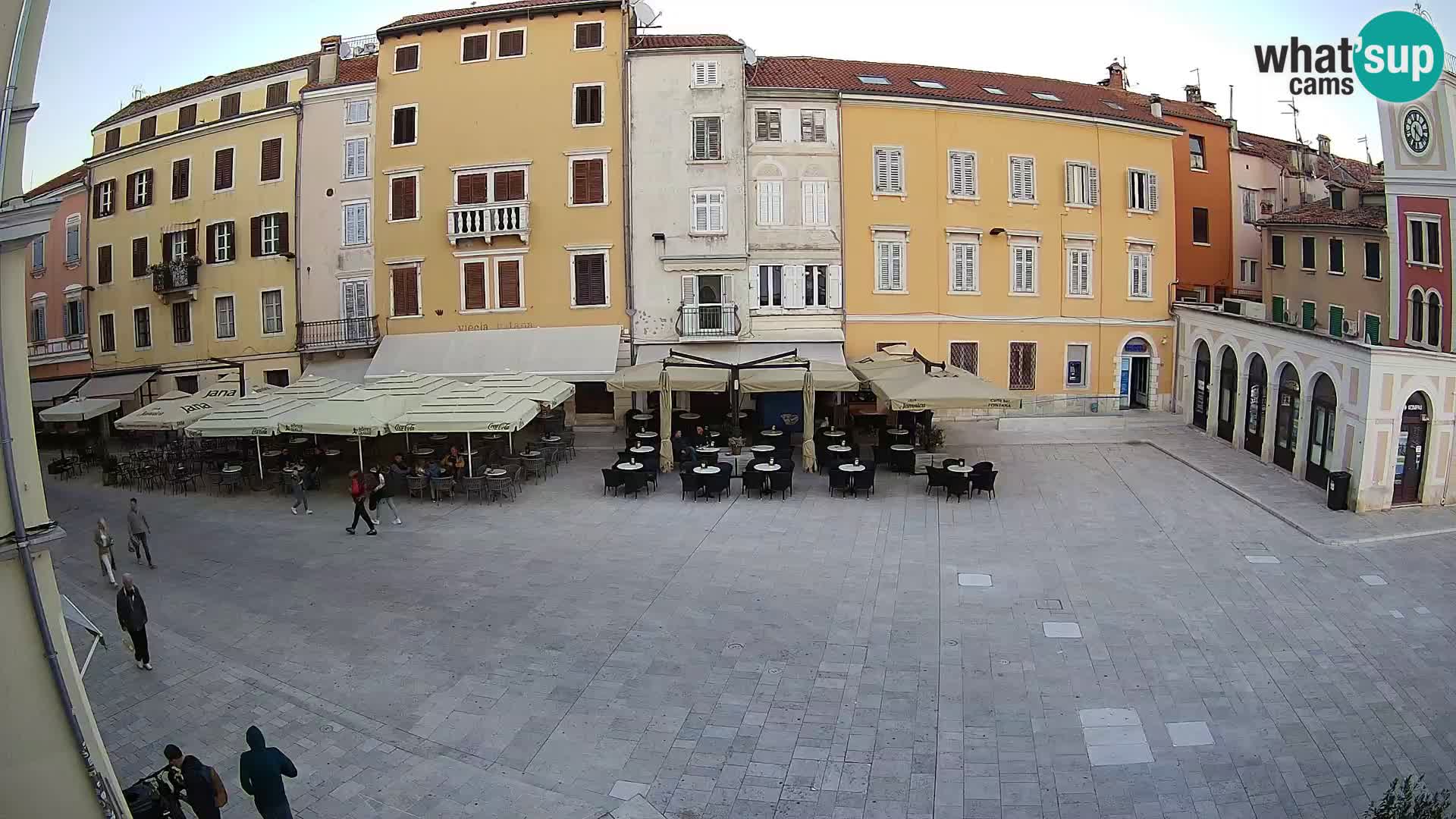 Spletna kamera Rovinj Center – Glavni trg