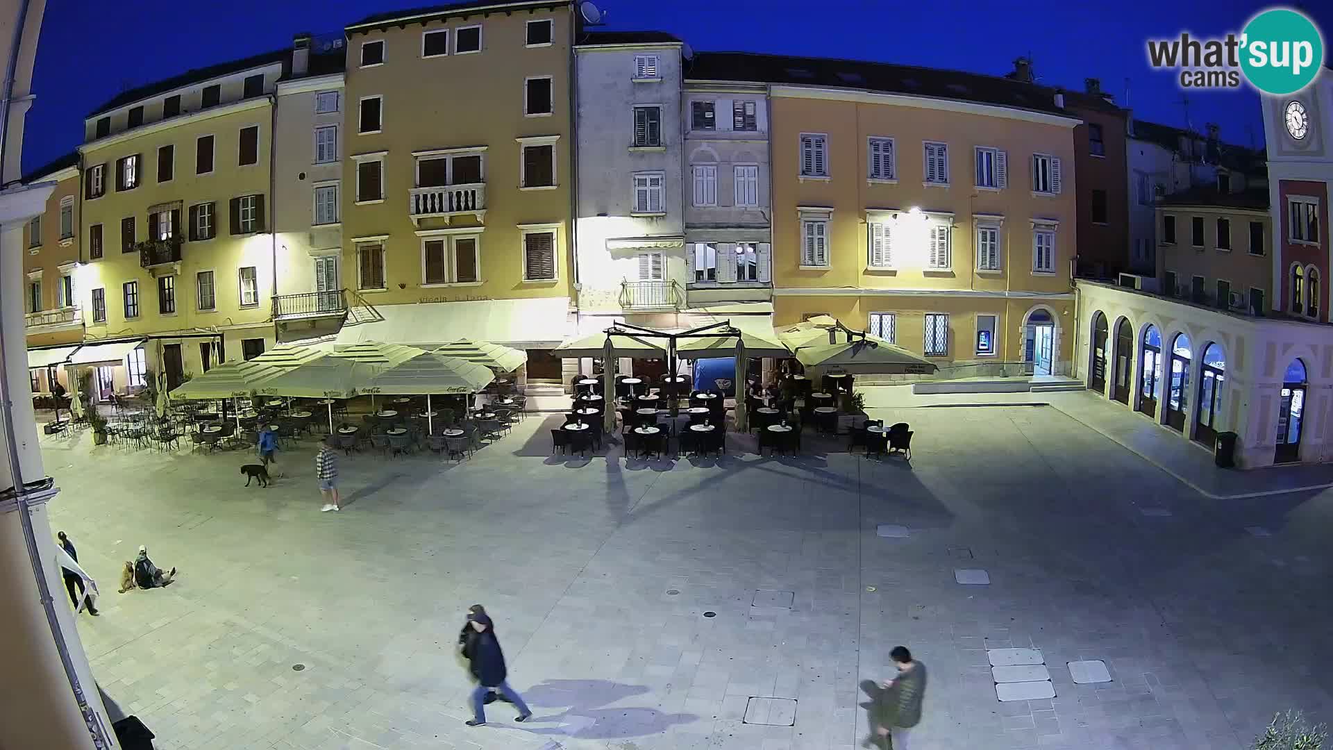 Webcam Rovinj Center – Plaza Principal