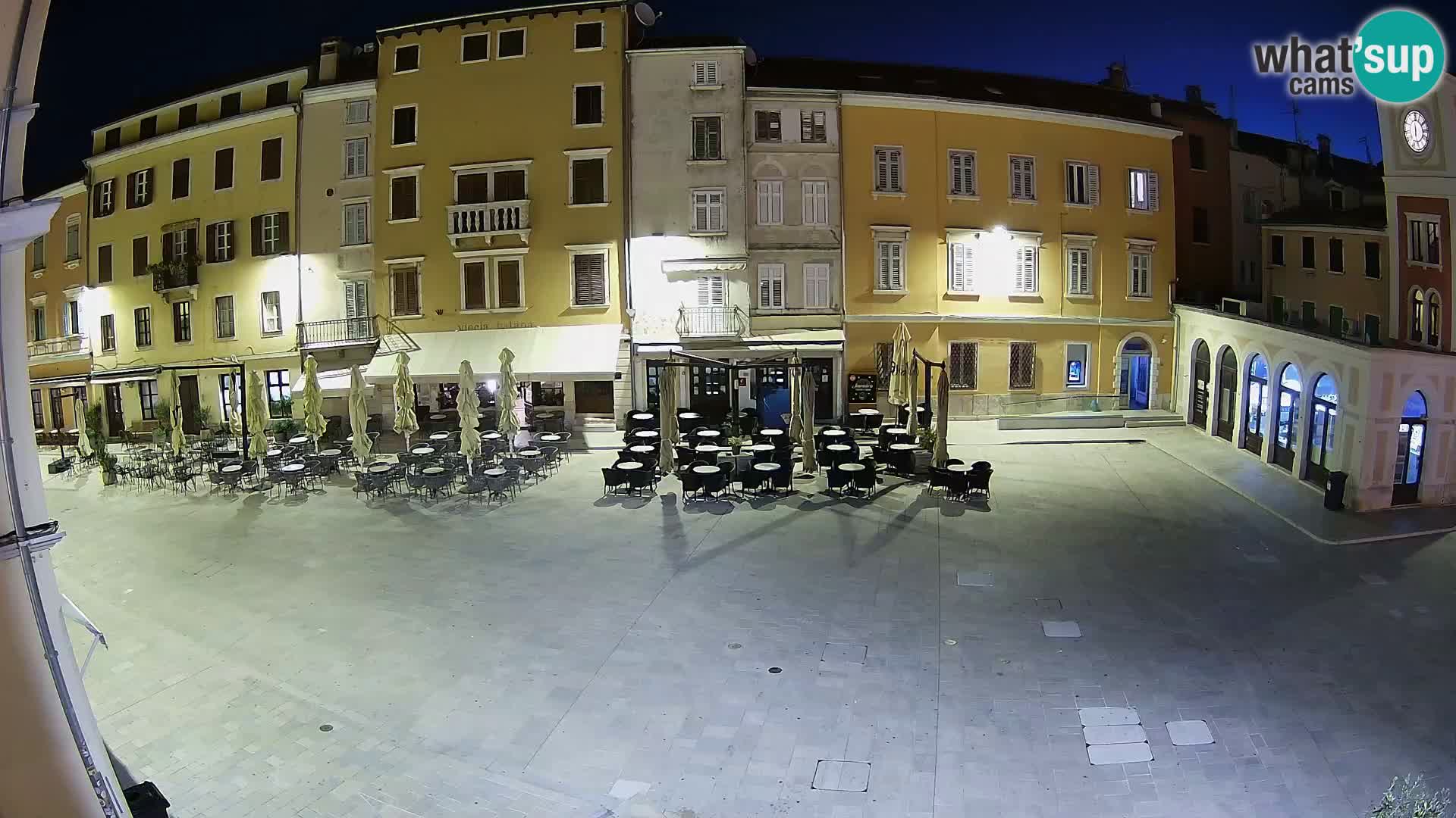 Webcam Rovinj Zentrum – Hauptplatz in Echtzeit