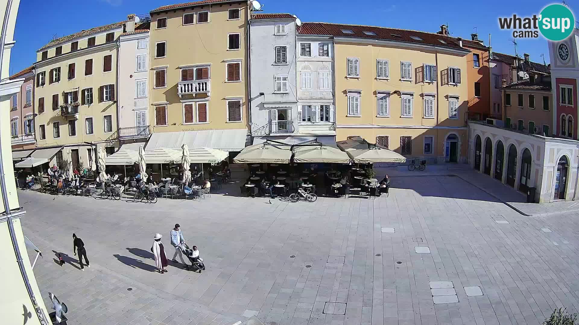 Webcam Rovinj Centre – Place Principale