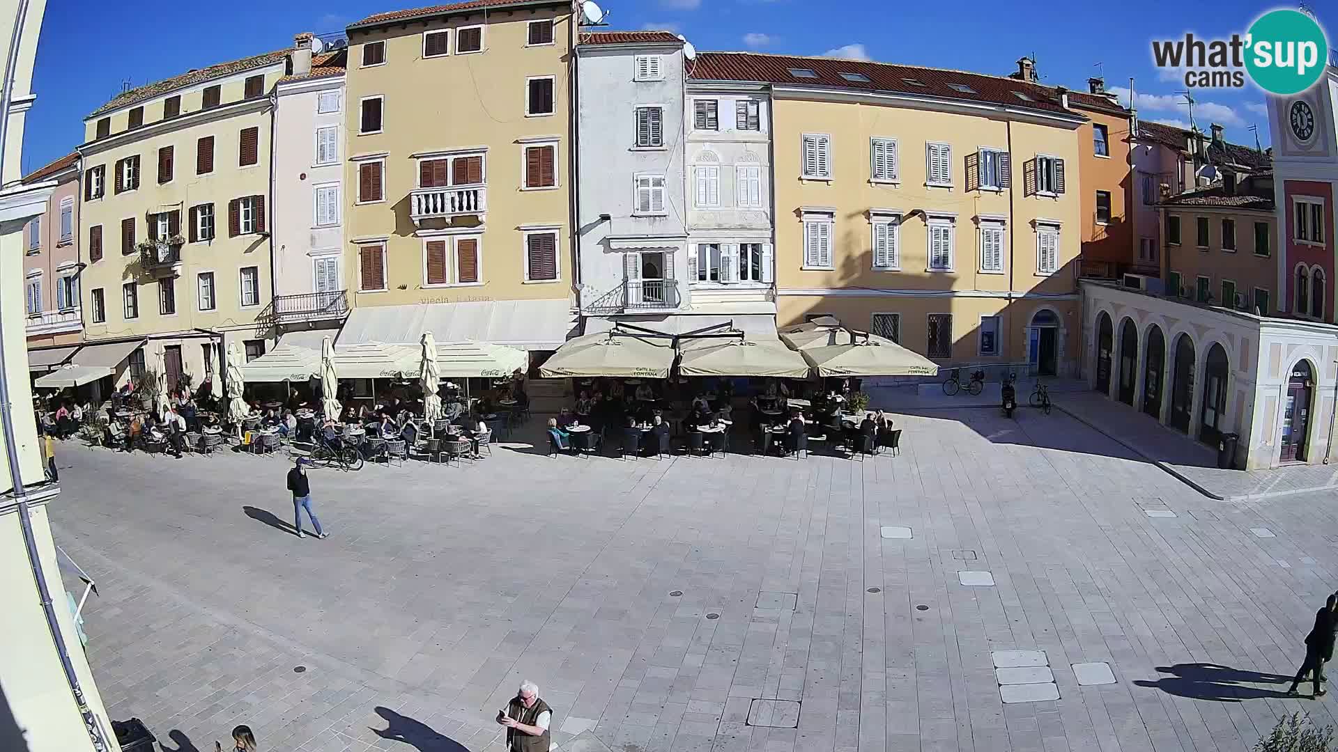 Webcam Rovinj Centre – Place Principale