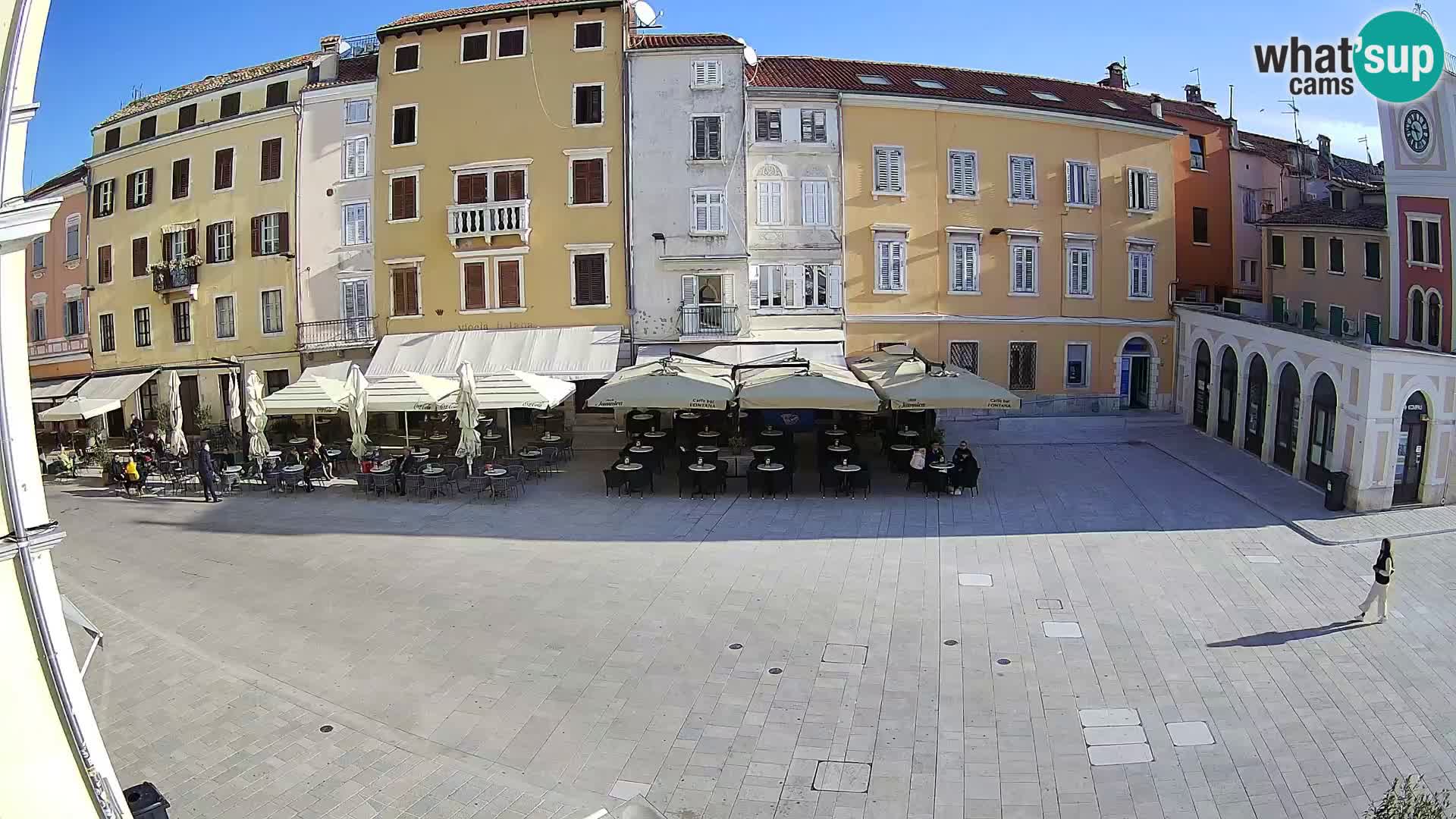 Webcam Rovinj Center – Plaza Principal