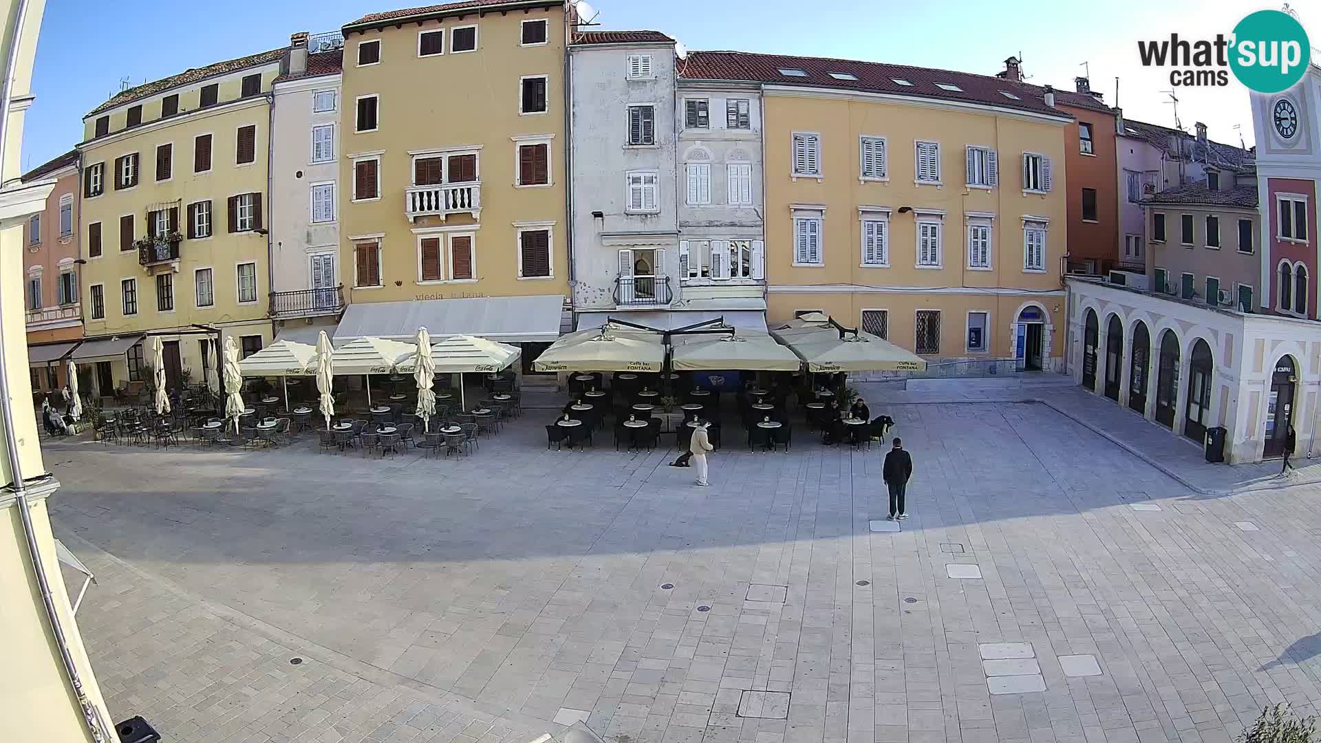 Webcam Rovinj Centre – Place Principale