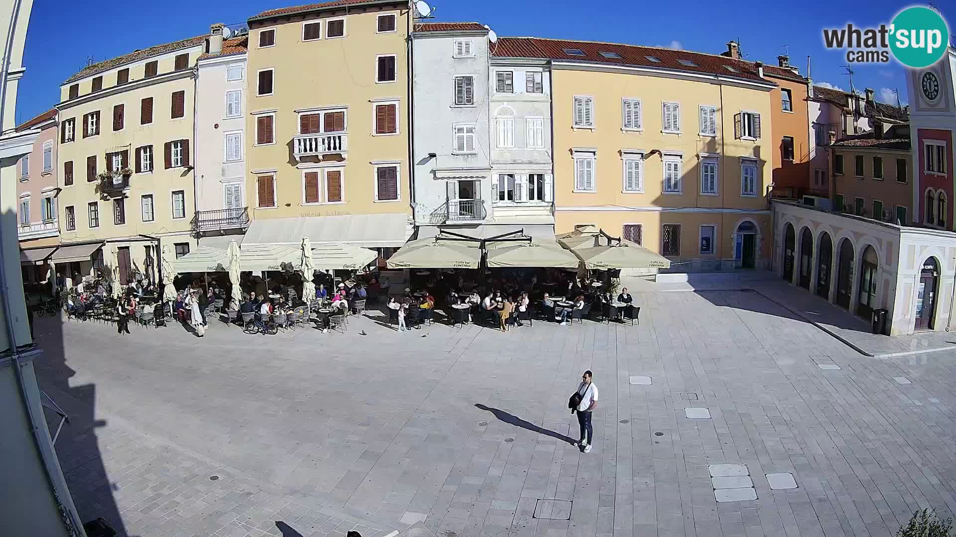 Webcam Rovigno Centro – Piazza Centrale
