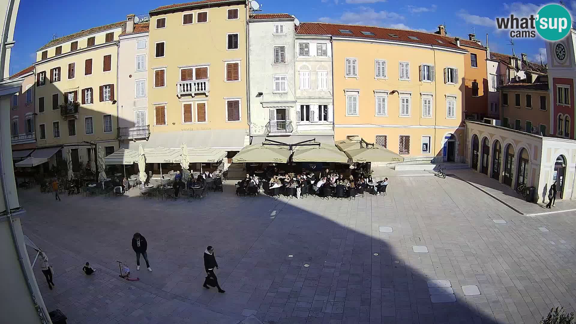 Webcam Rovinj Center – Plaza Principal