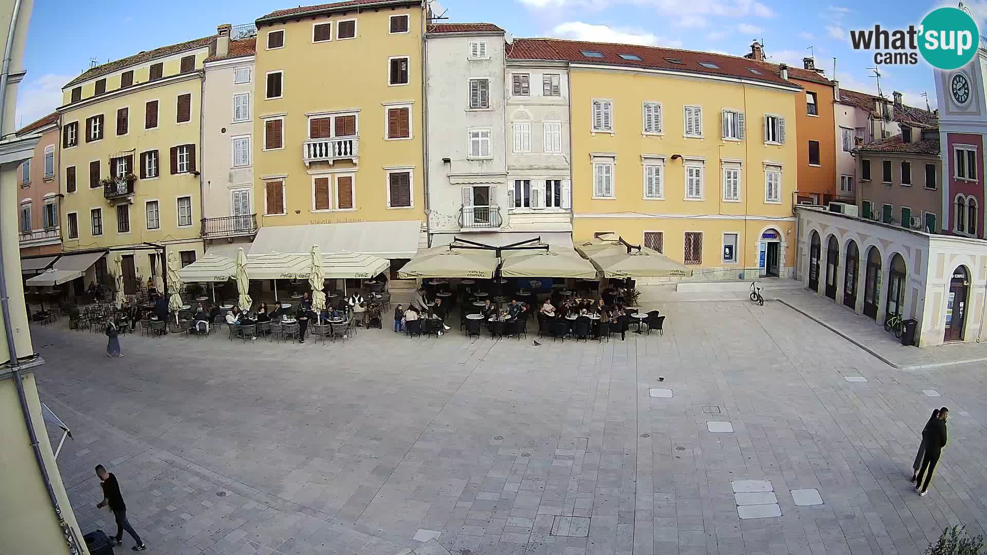 Spletna kamera Rovinj Center – Glavni trg