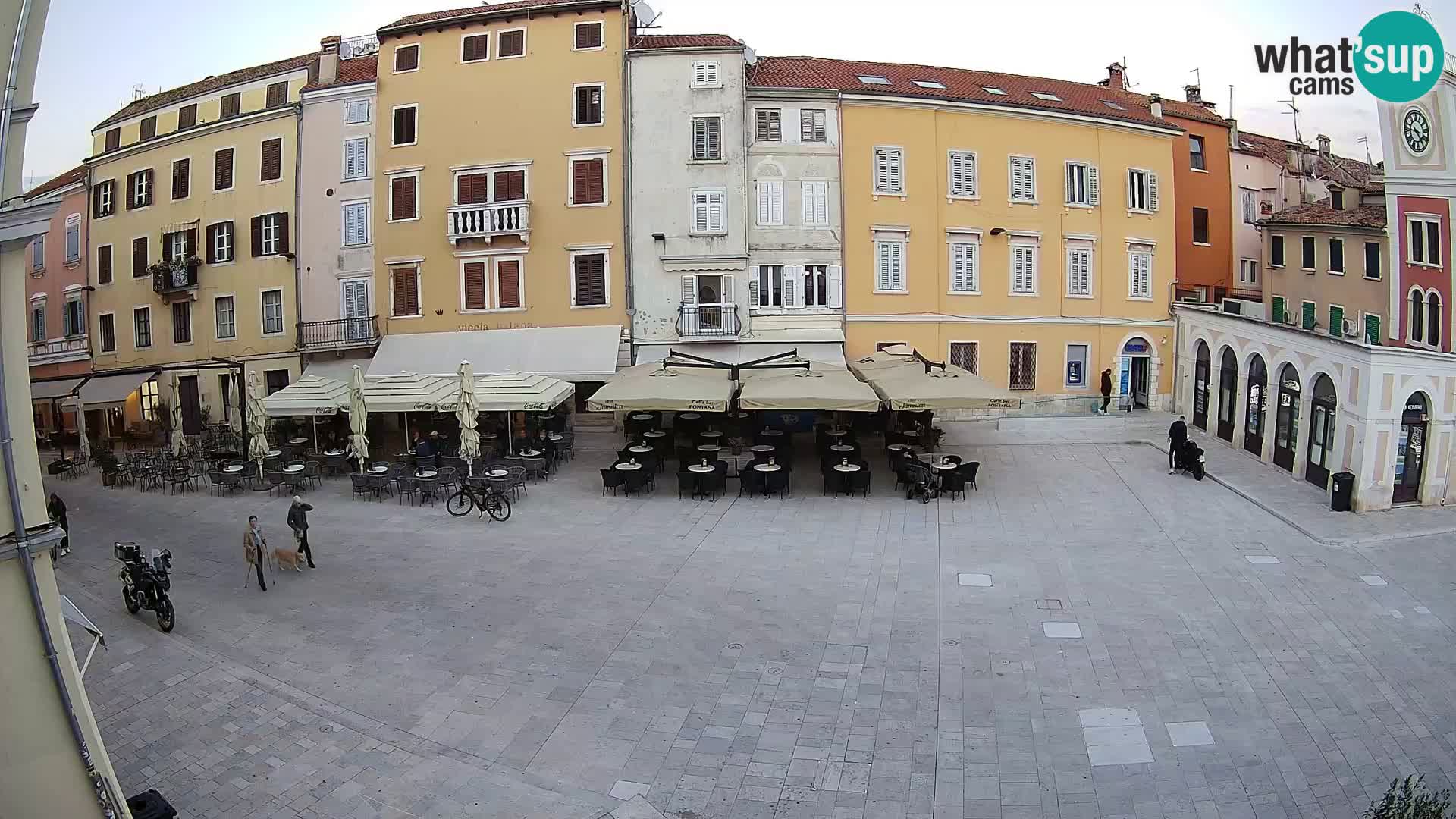 Webcam Rovigno Centro – Piazza Centrale